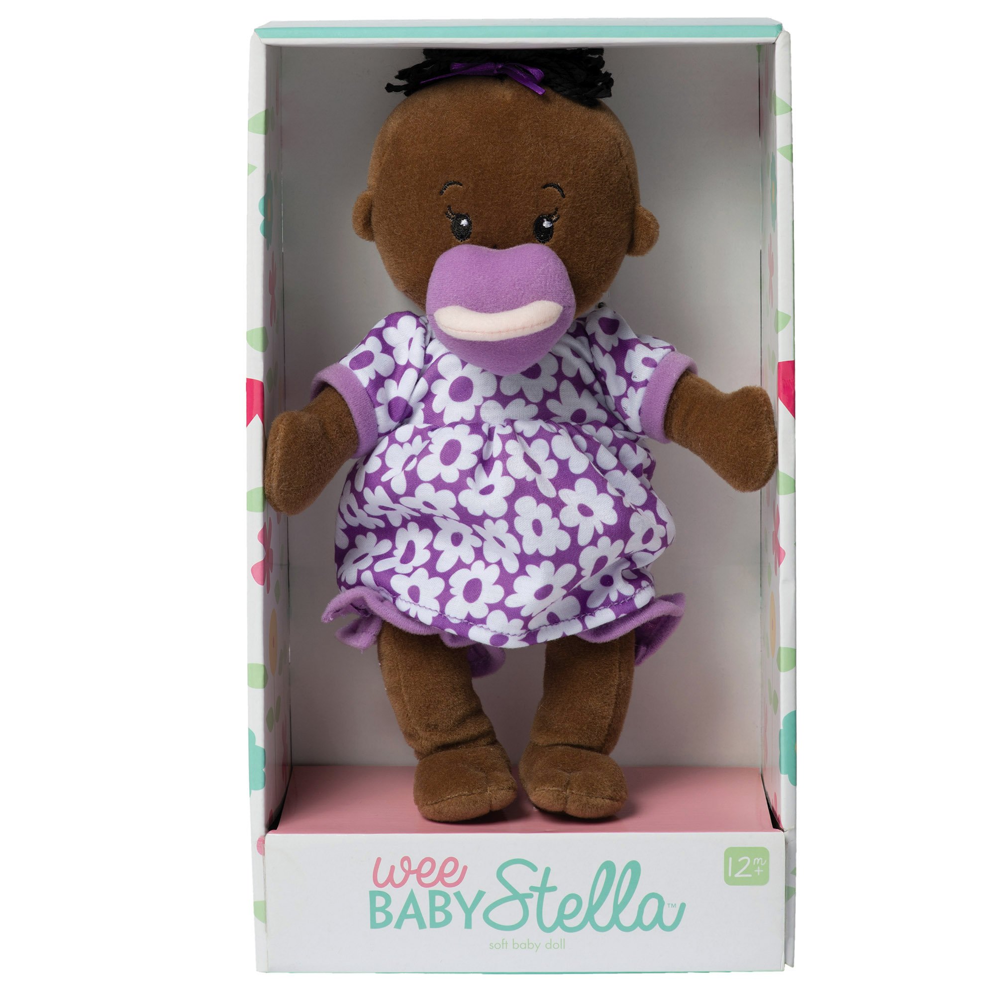 Foto 8 pulgar | Muñeca Suave Manhattan Toy Wee Baby Stella Brown 30 Cm - Venta Internacional.