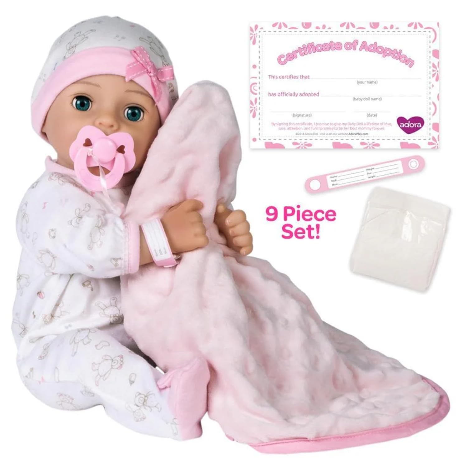 Foto 2 pulgar | Muñeca Adora Adoption Babies Collection Baby Hope 40 Cm - Venta Internacional.