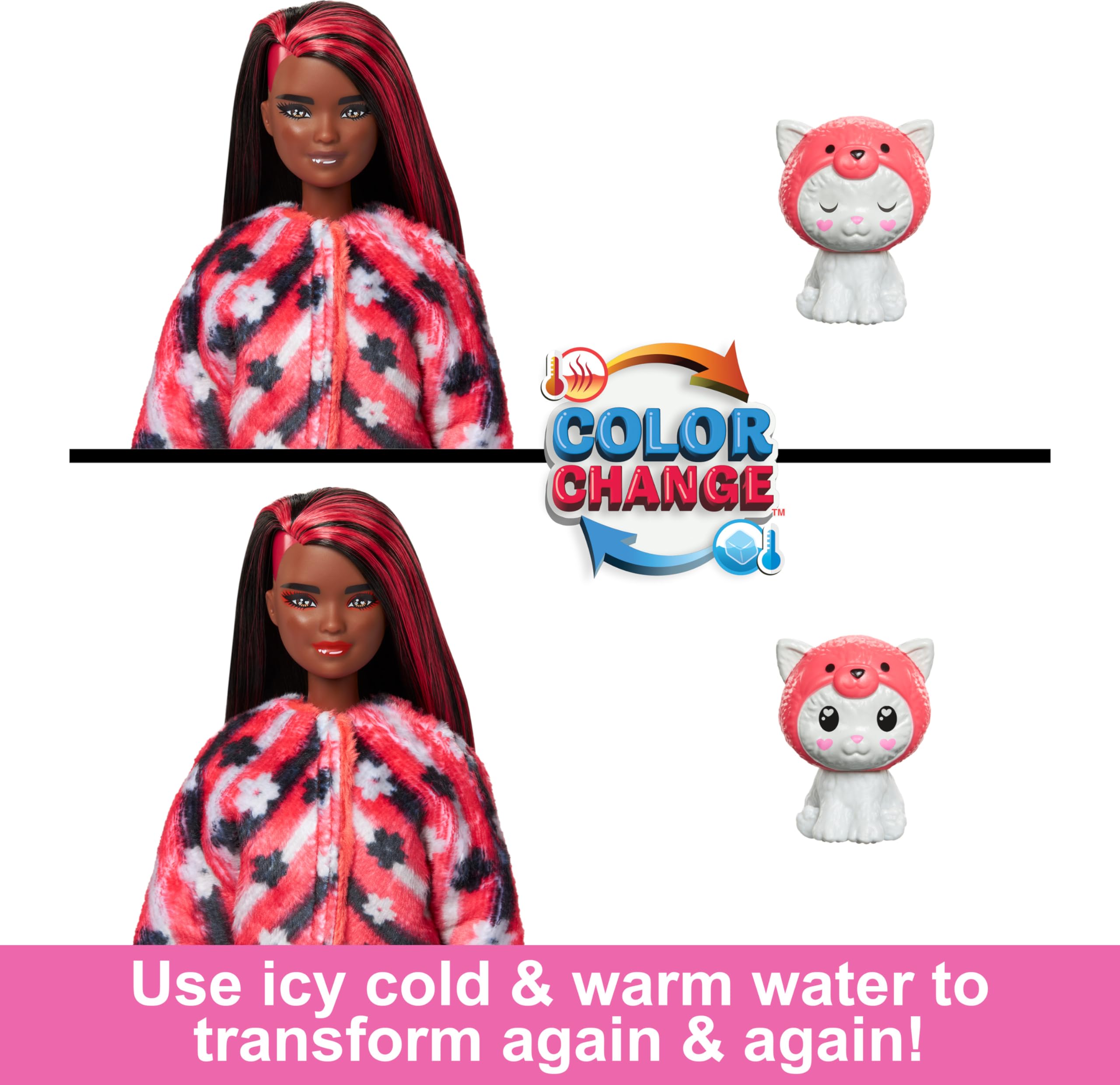 Foto 6 pulgar | Muñeca Barbie Cutie Reveal con Disfraz Y 10 Sorpresas - Venta Internacional