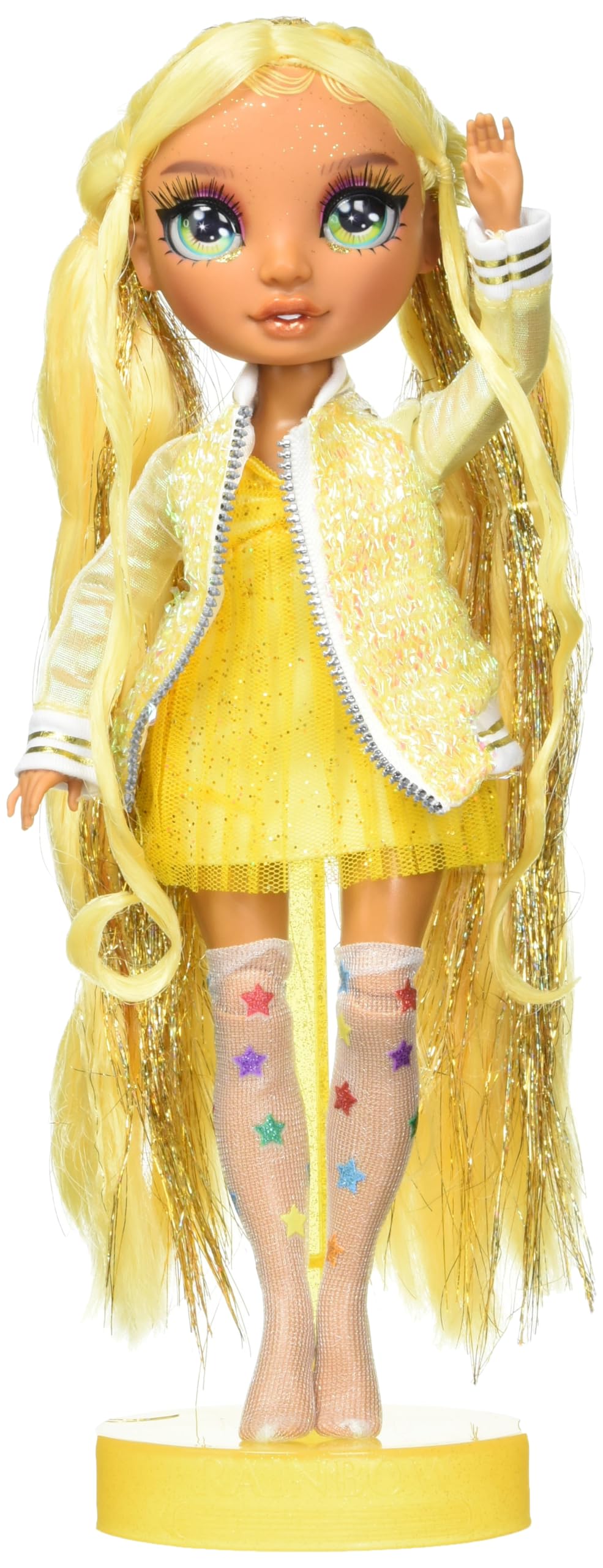 Foto 5 pulgar | Muñeca Moderna Rainbow High Sunny Con Kit De Limo Y Pet Blonde 11 - Venta Internacional