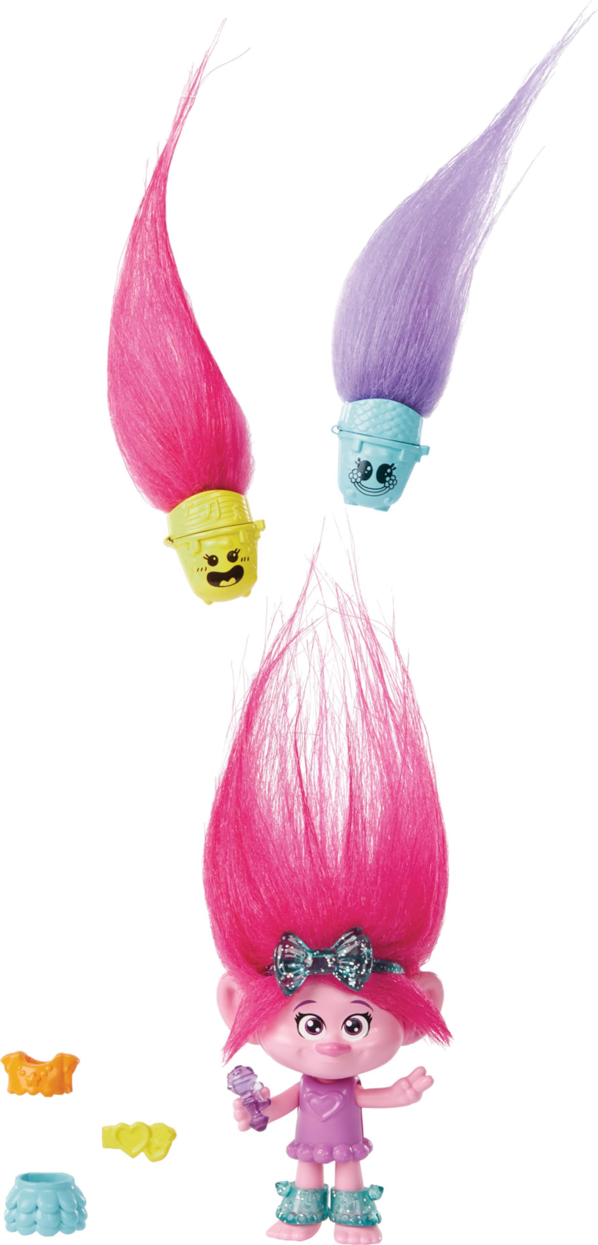 Foto 2 pulgar | Peinetas Para El Pelo Mattel Dreamworks Trolls Band Together Para Muñecas Pequeñas - Venta Internacional.