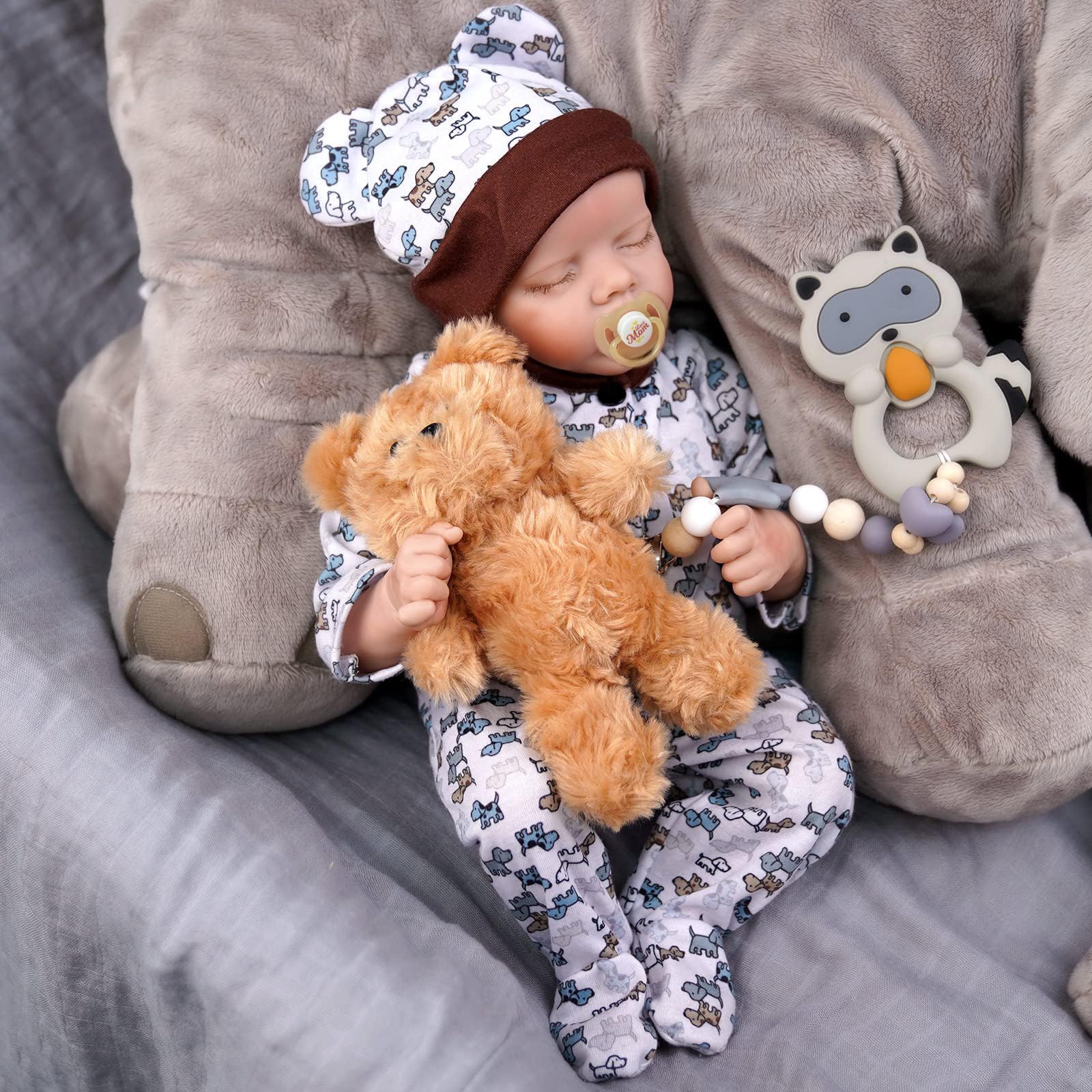 Muñeca Jizhi Realistic-newborn De 43 Cm Con Accesorios De Más De 3 Años - Venta Internacional.