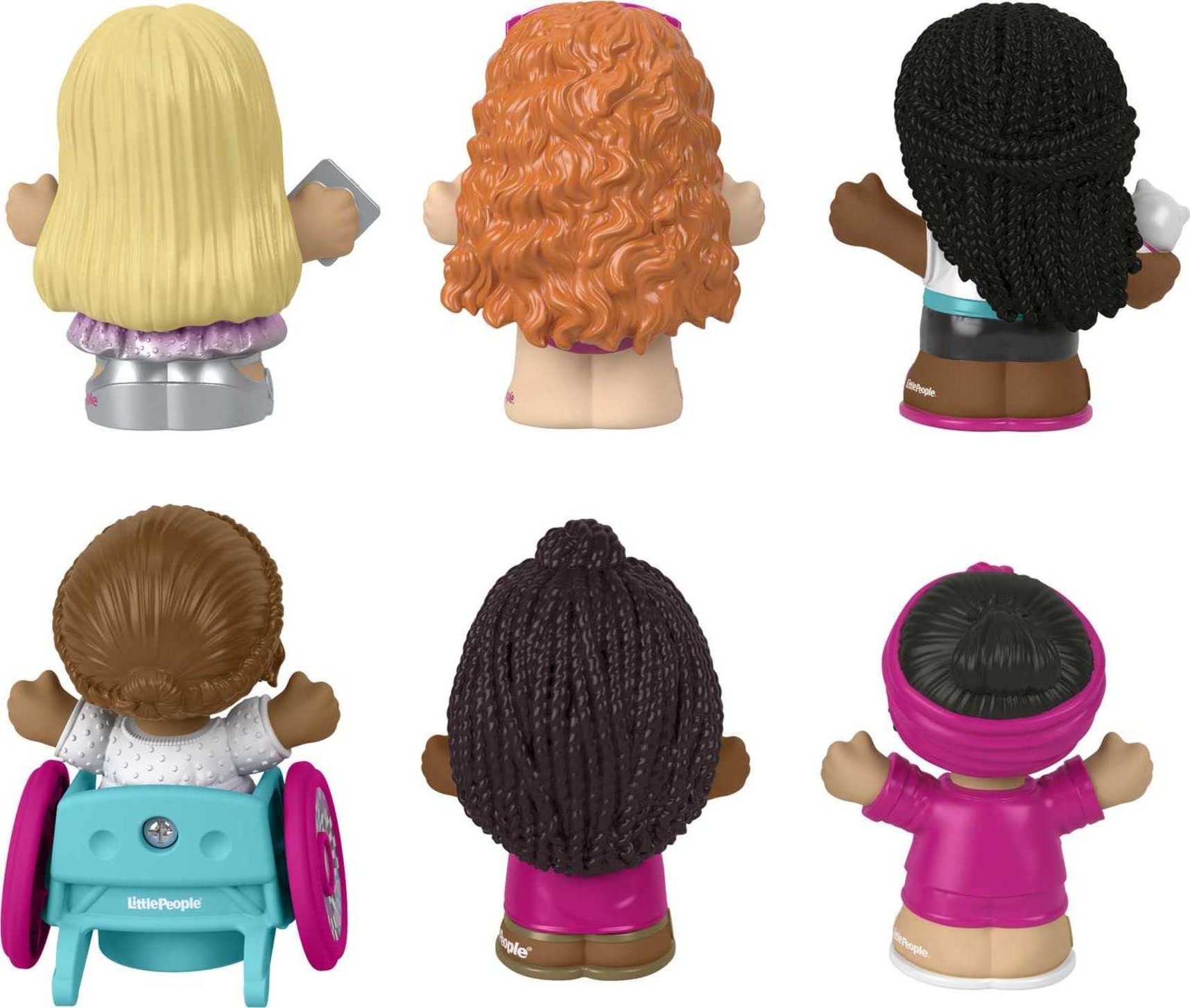 Foto 6 pulgar | 6 Figuras Little People de Temática Barbie Fisher-Price - Venta Internacional