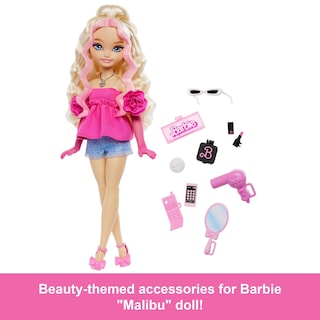 Foto 3 | Muñeca De Moda Barbie Dream Besties Con Accesorios Malibu - Venta Internacional.