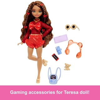 Foto 3 | Muñeca De Moda Barbie Dream Besties Teresa Con Accesorios - Venta Internacional.