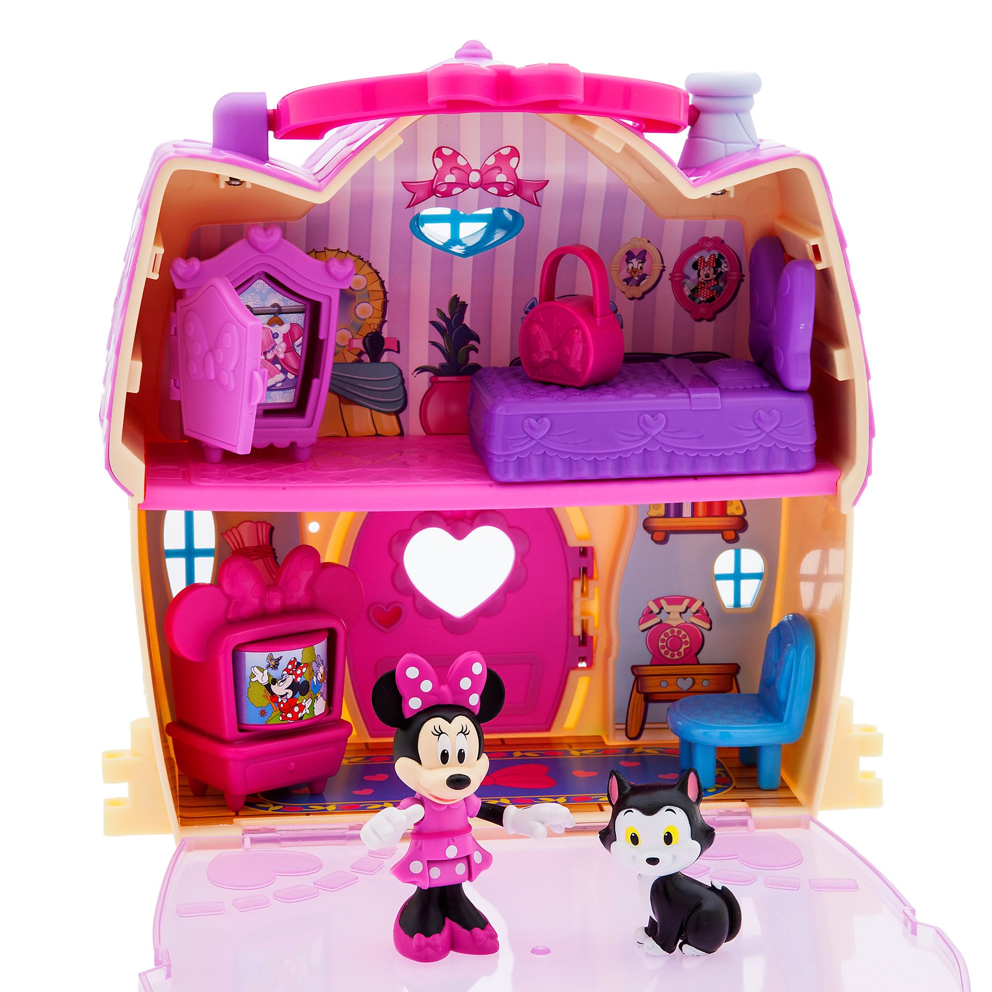 Set de Juego Casa de Minnie Mouse con Figuras Articulables y Muebles - Venta Internacional