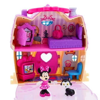 Foto 1 | Set de Juego Casa de Minnie Mouse con Figuras Articulables y Muebles - Venta Internacional