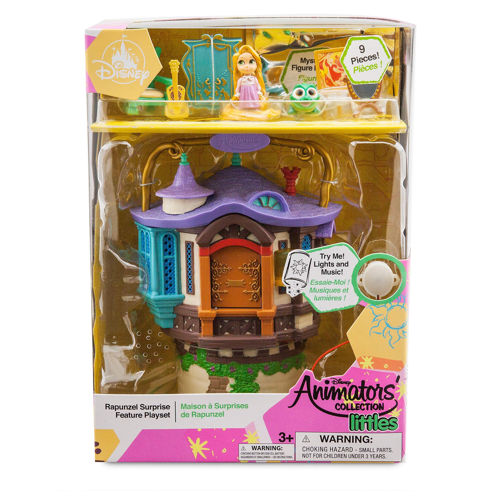 Foto 5 pulgar | Playset Little Rapunzel Tangled de Disney Animators con Figuras Sorpresa - Venta Internacional
