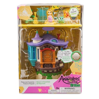 Foto 4 | Playset Little Rapunzel Tangled de Disney Animators con Figuras Sorpresa - Venta Internacional