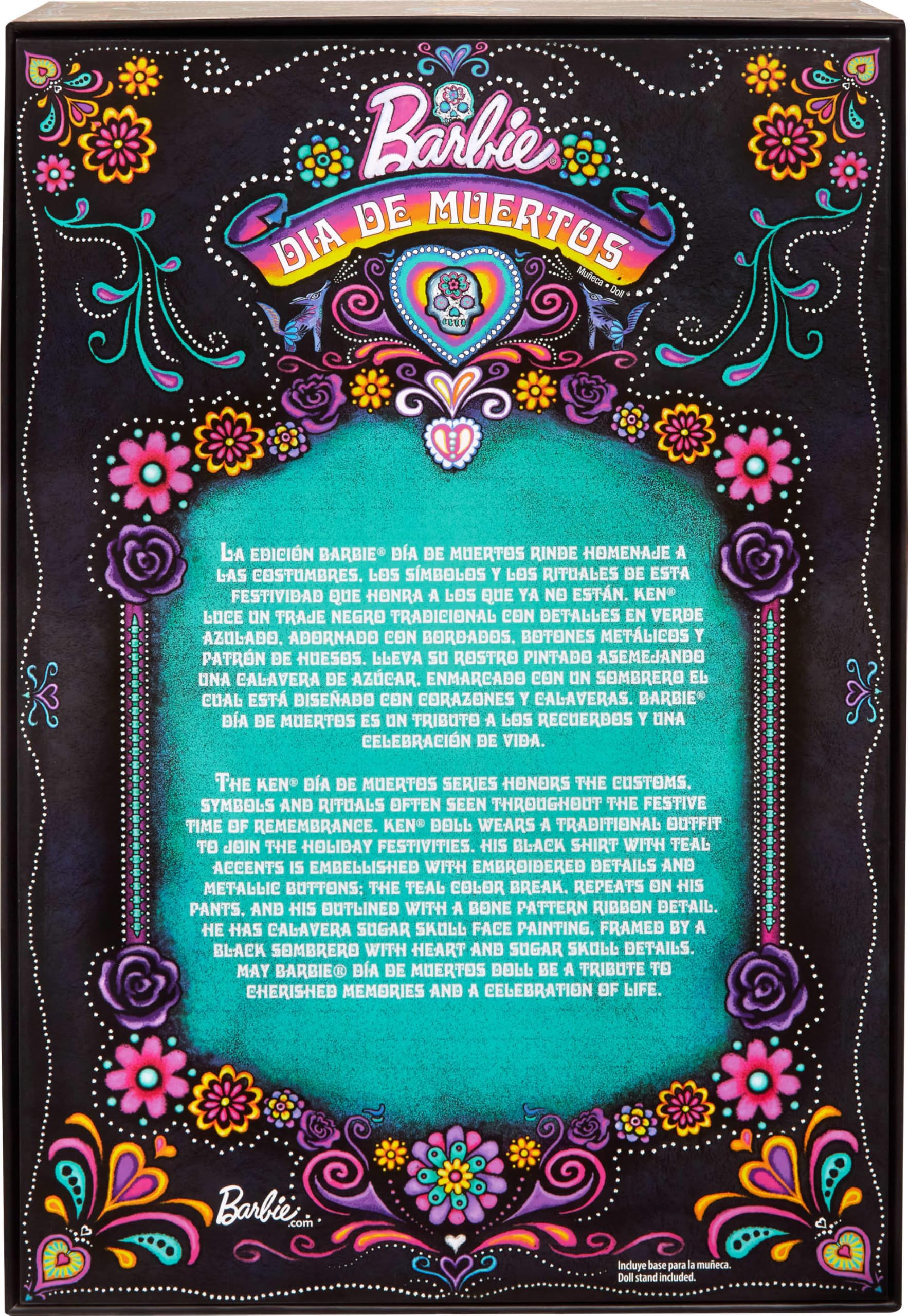 Foto 6 | Barbie Signature 2024 Día de Muertos Ken - Venta Internacional