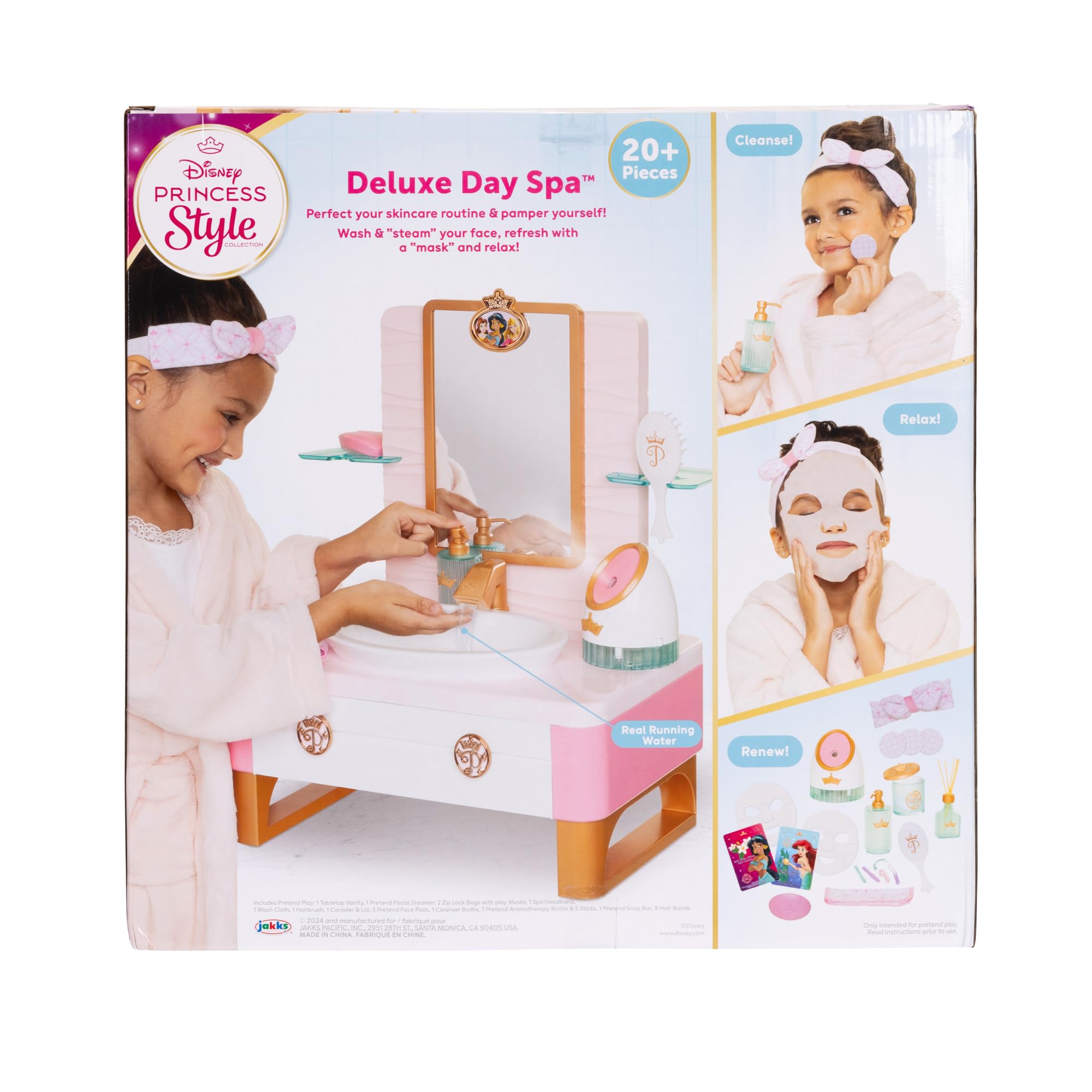 Foto 5 pulgar | Day Spa Disney Princess Style Collection Deluxe Para Niñas Mayores De 3 Años - Venta Internacional.