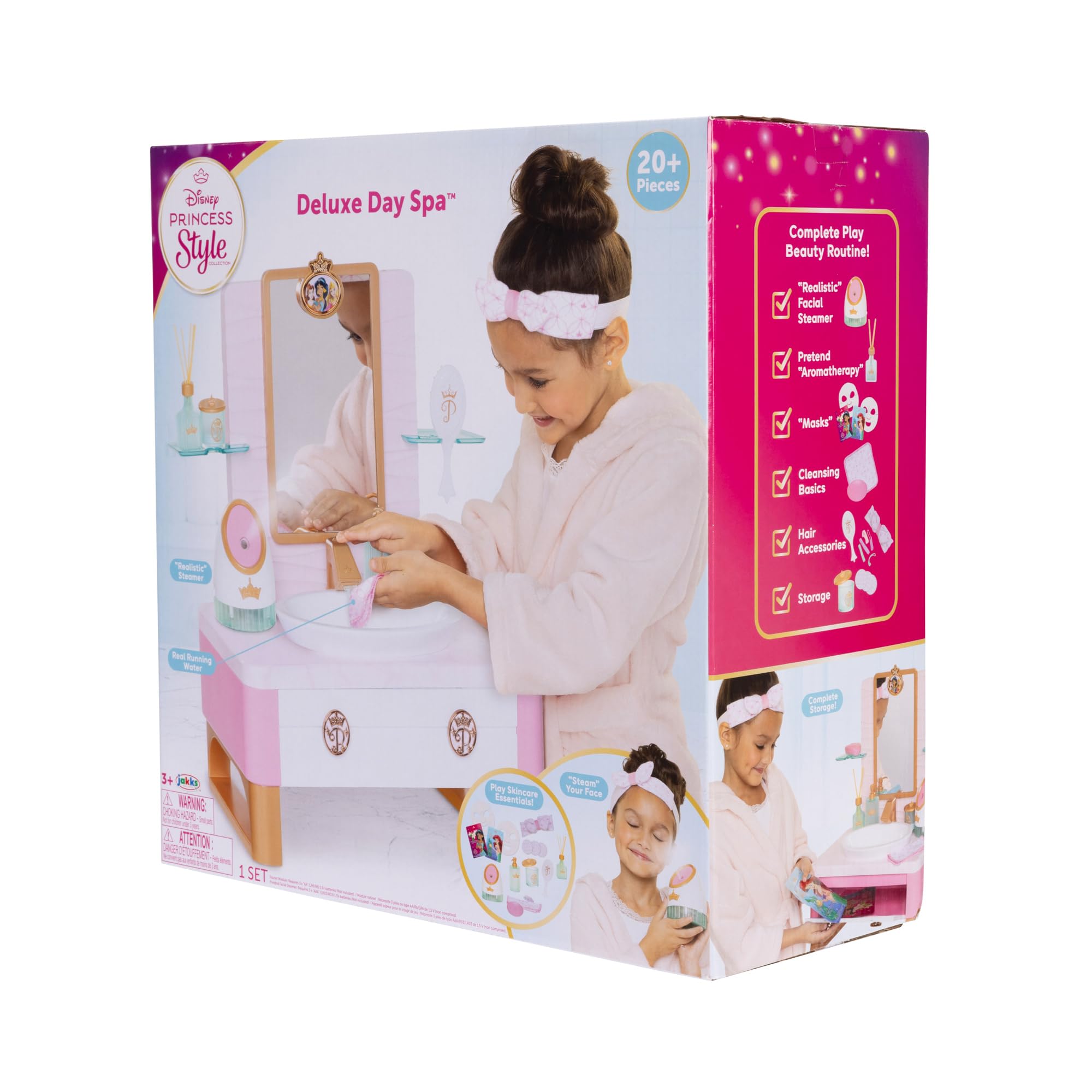 Foto 6 pulgar | Day Spa Disney Princess Style Collection Deluxe Para Niñas Mayores De 3 Años - Venta Internacional.