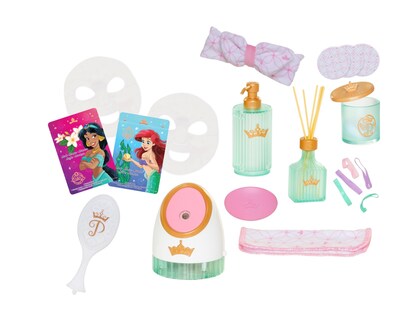 Foto 7 | Day Spa Disney Princess Style Collection Deluxe Para Niñas Mayores De 3 Años - Venta Internacional.