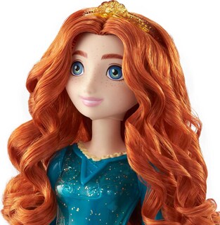 Foto 3 | Muñeca De Moda Mattel Disney Princess Mérida Con Aspecto Brillante - Venta Internacional.