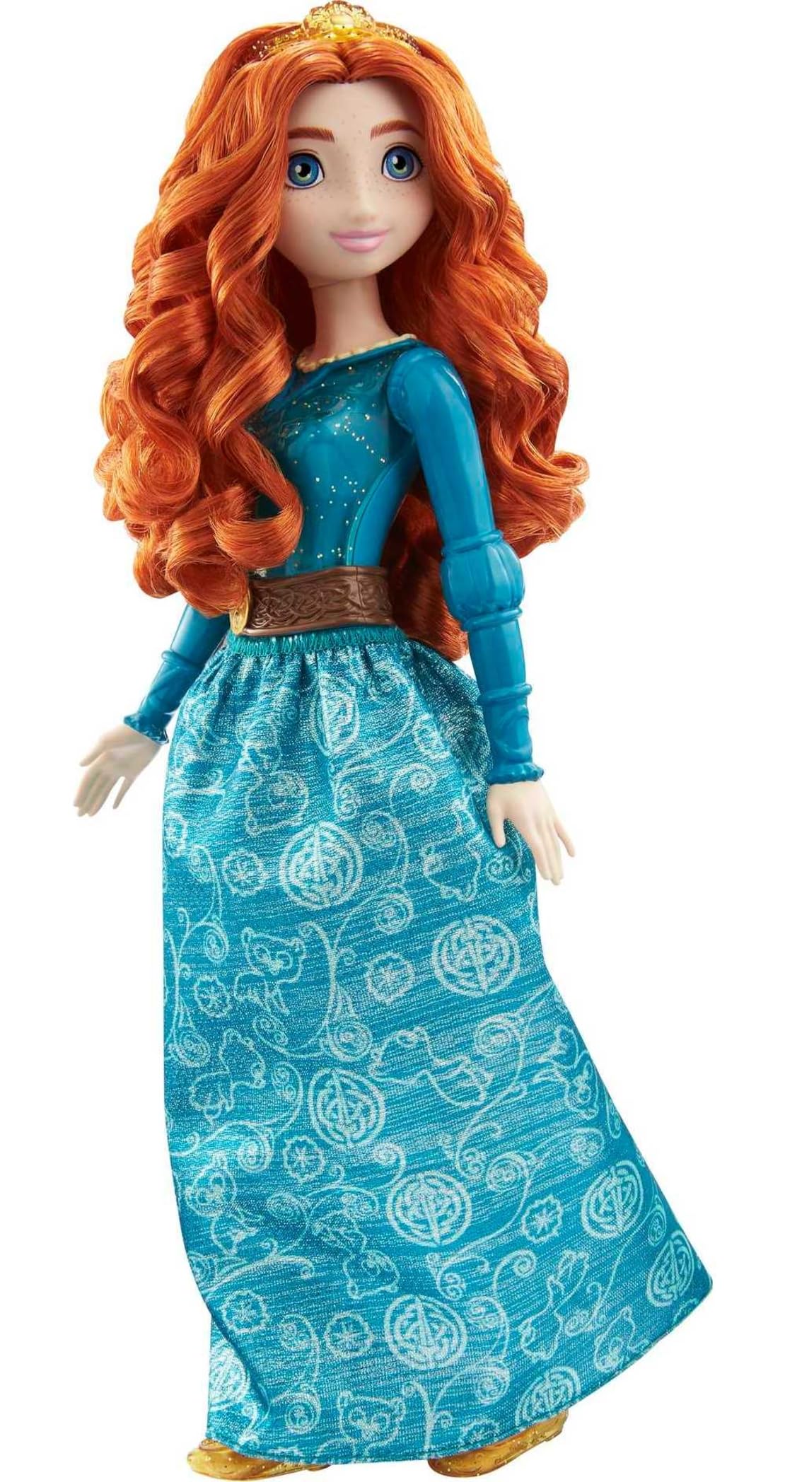 Foto 7 pulgar | Muñeca De Moda Mattel Disney Princess Mérida Con Aspecto Brillante - Venta Internacional.