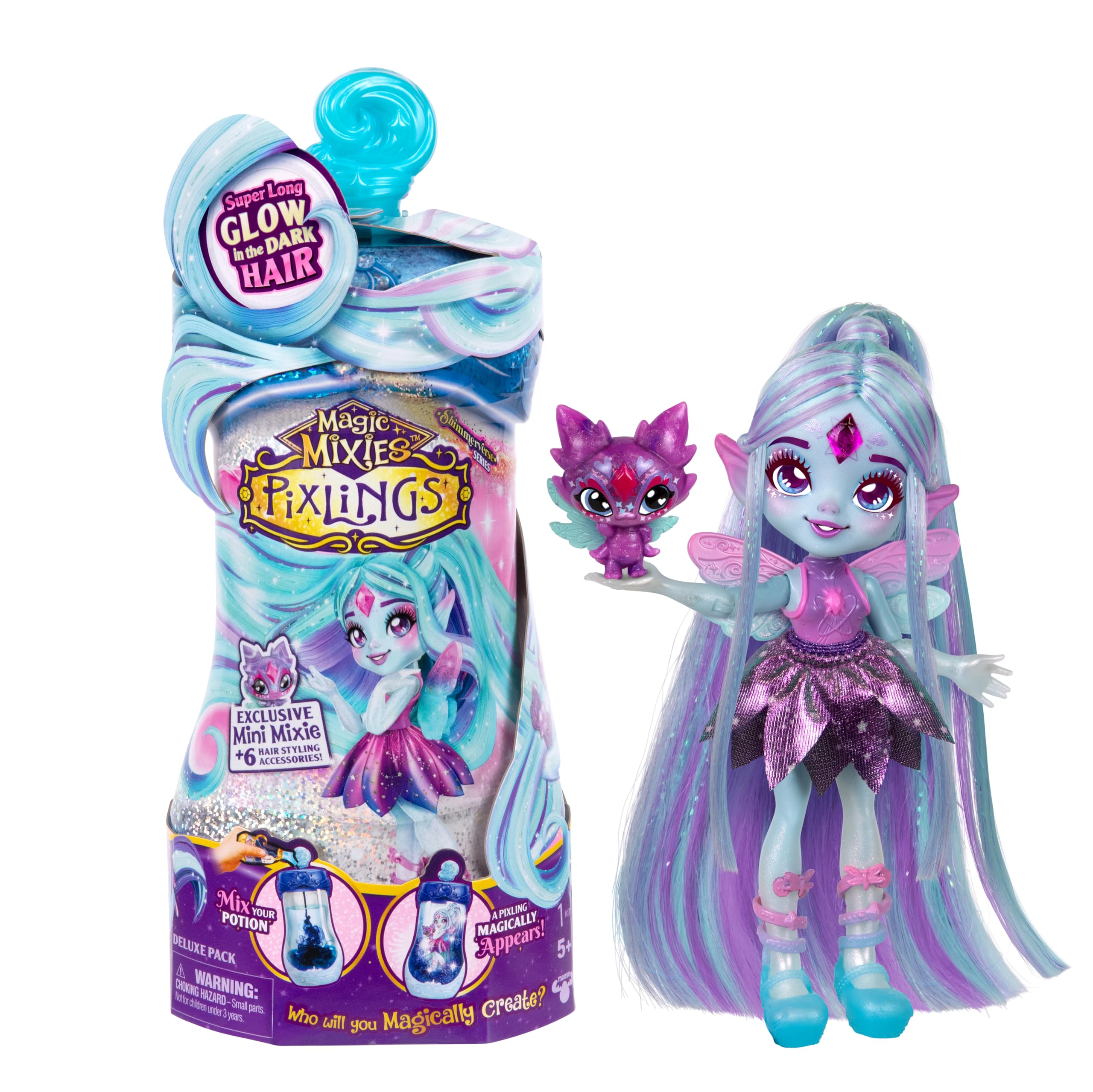 Pack Deluxe De Toy Magic Mixies Pixlings Flyt The Libélula - Venta Internacional.