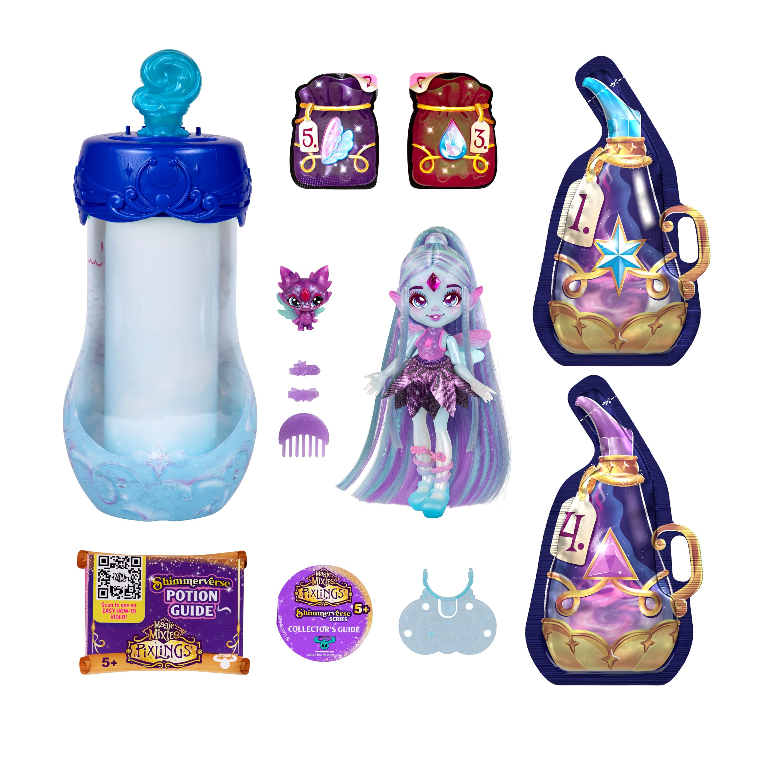 Foto 4 pulgar | Pack Deluxe De Toy Magic Mixies Pixlings Flyt The Libélula - Venta Internacional.
