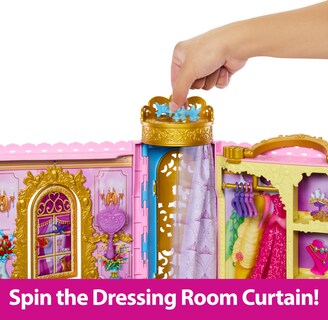 Foto 3 | Armario Para Muñecas Playset Mattel, Princesa Disney, Con 2 Modelos - Venta Internacional.