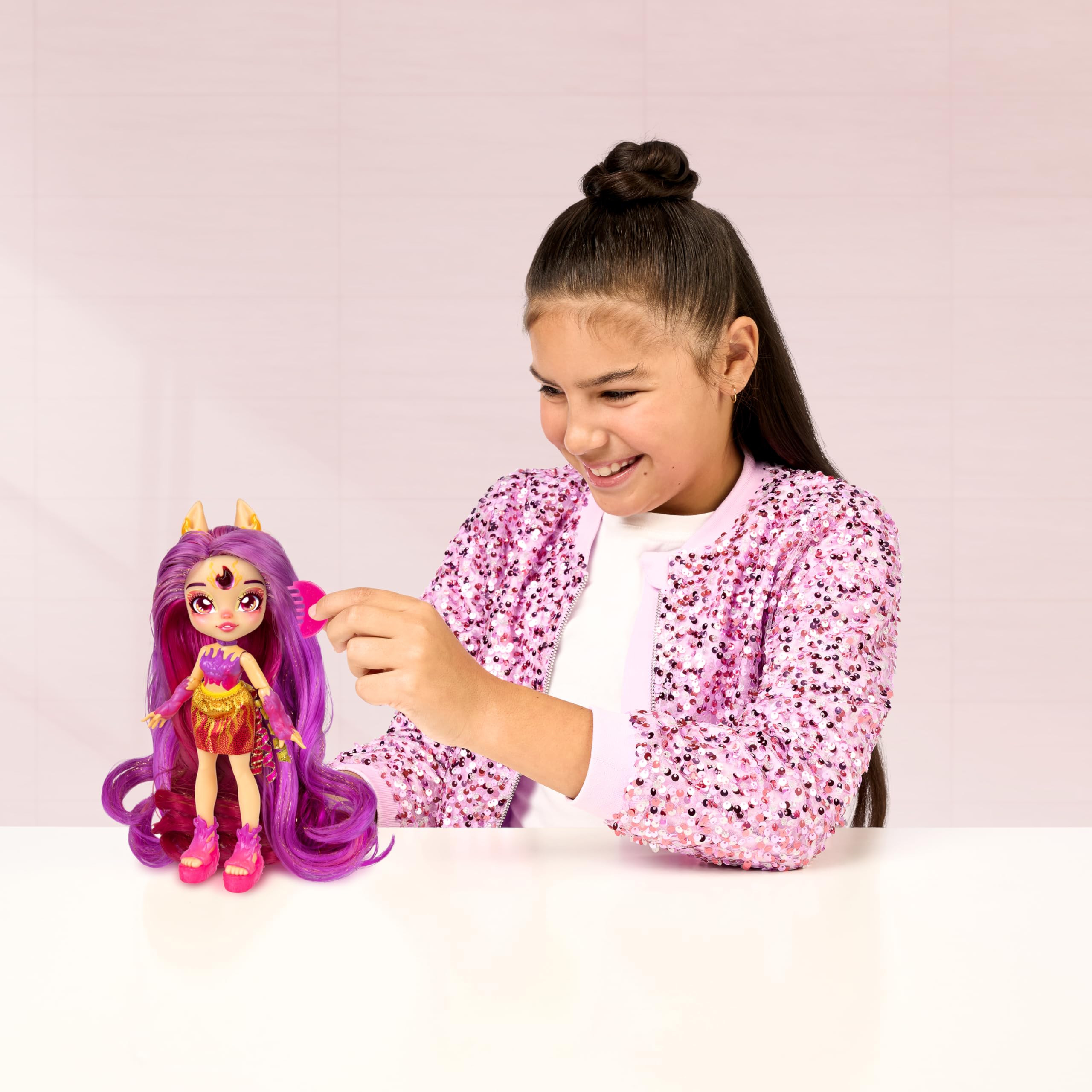 Foto 4 pulgar | Paquete Deluxe De Toy Magic Mixies Pixlings Pippa Firehorse - Venta Internacional.