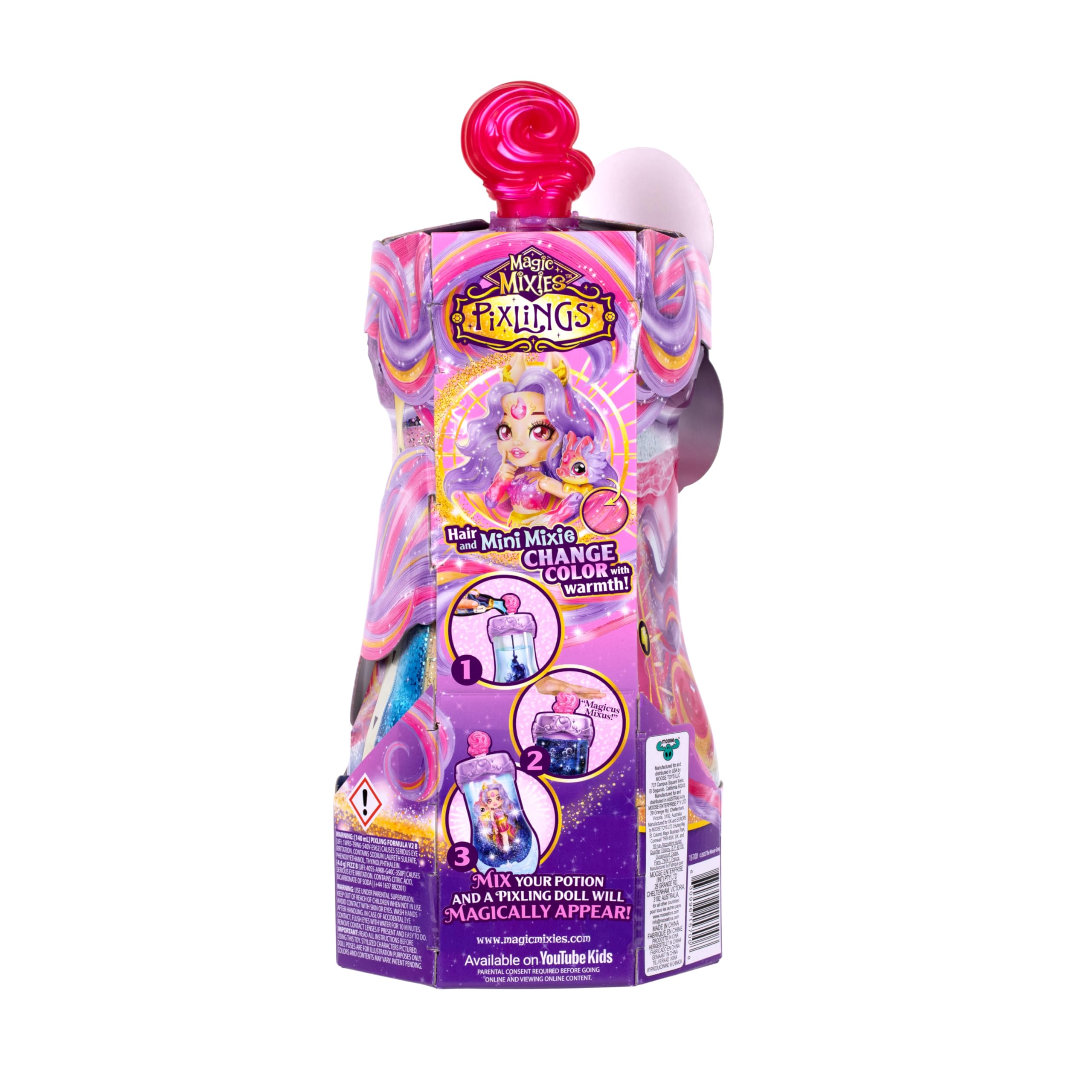 Foto 7 pulgar | Paquete Deluxe De Toy Magic Mixies Pixlings Pippa Firehorse - Venta Internacional.