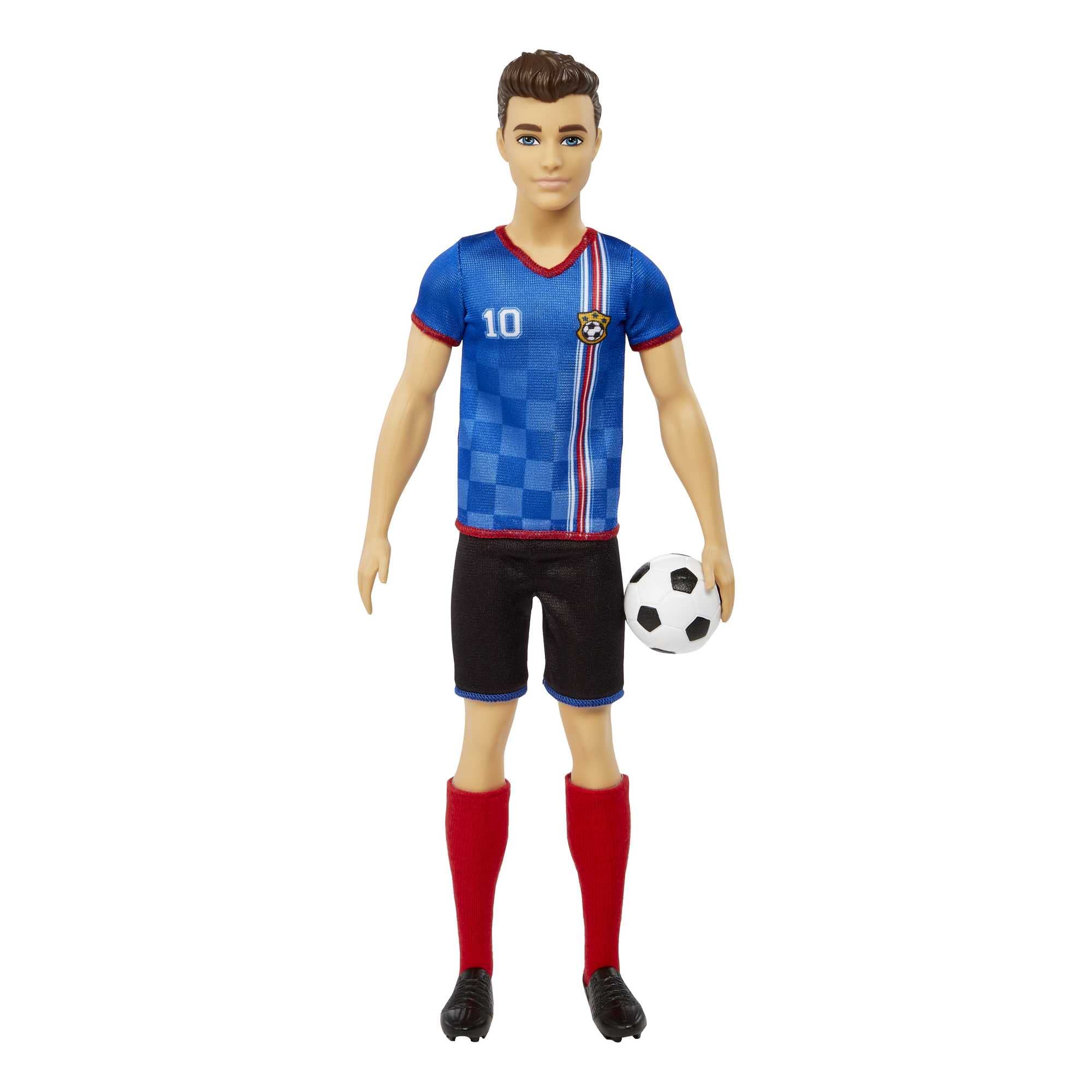 Muñeca Moderna Barbie Careers Ken, Jugador De Fútbol, Con Accesorios - Venta Internacional.