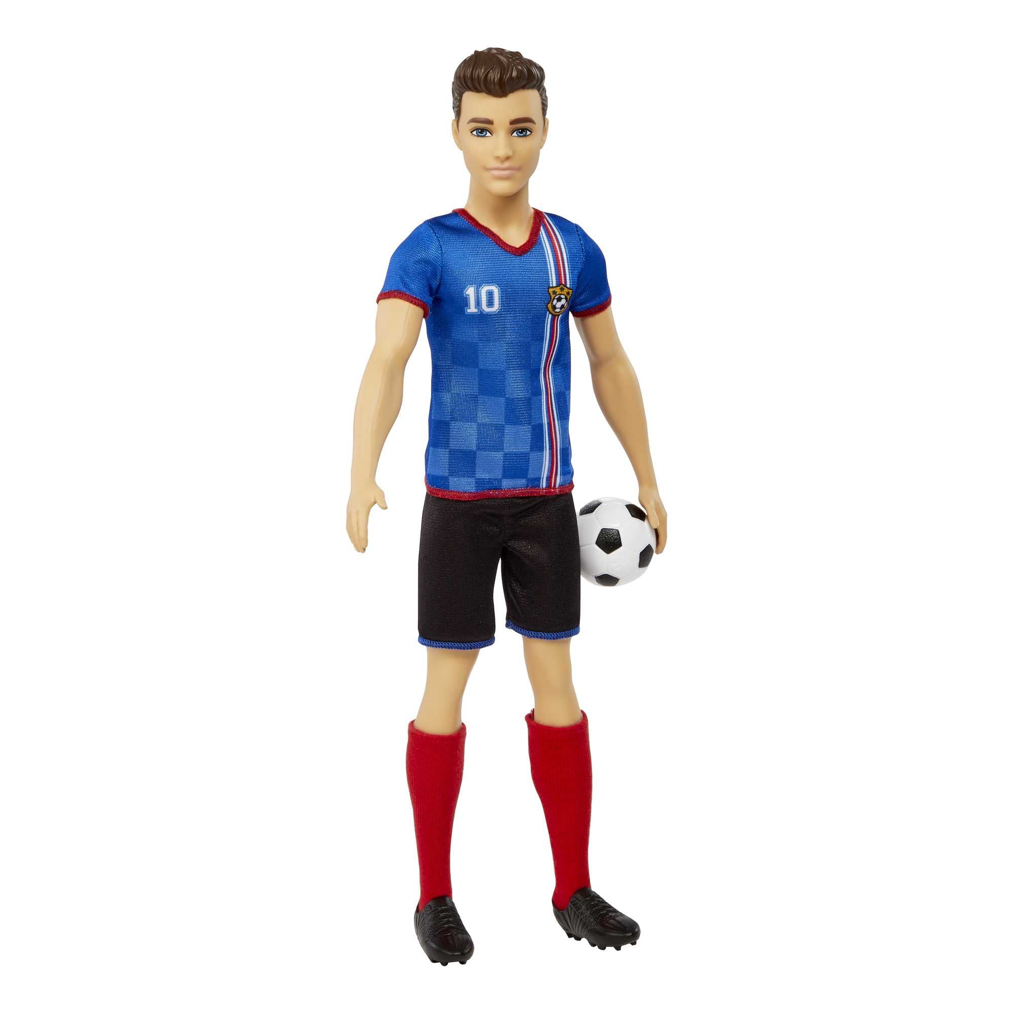 Foto 5 pulgar | Muñeca Moderna Barbie Careers Ken, Jugador De Fútbol, Con Accesorios - Venta Internacional.