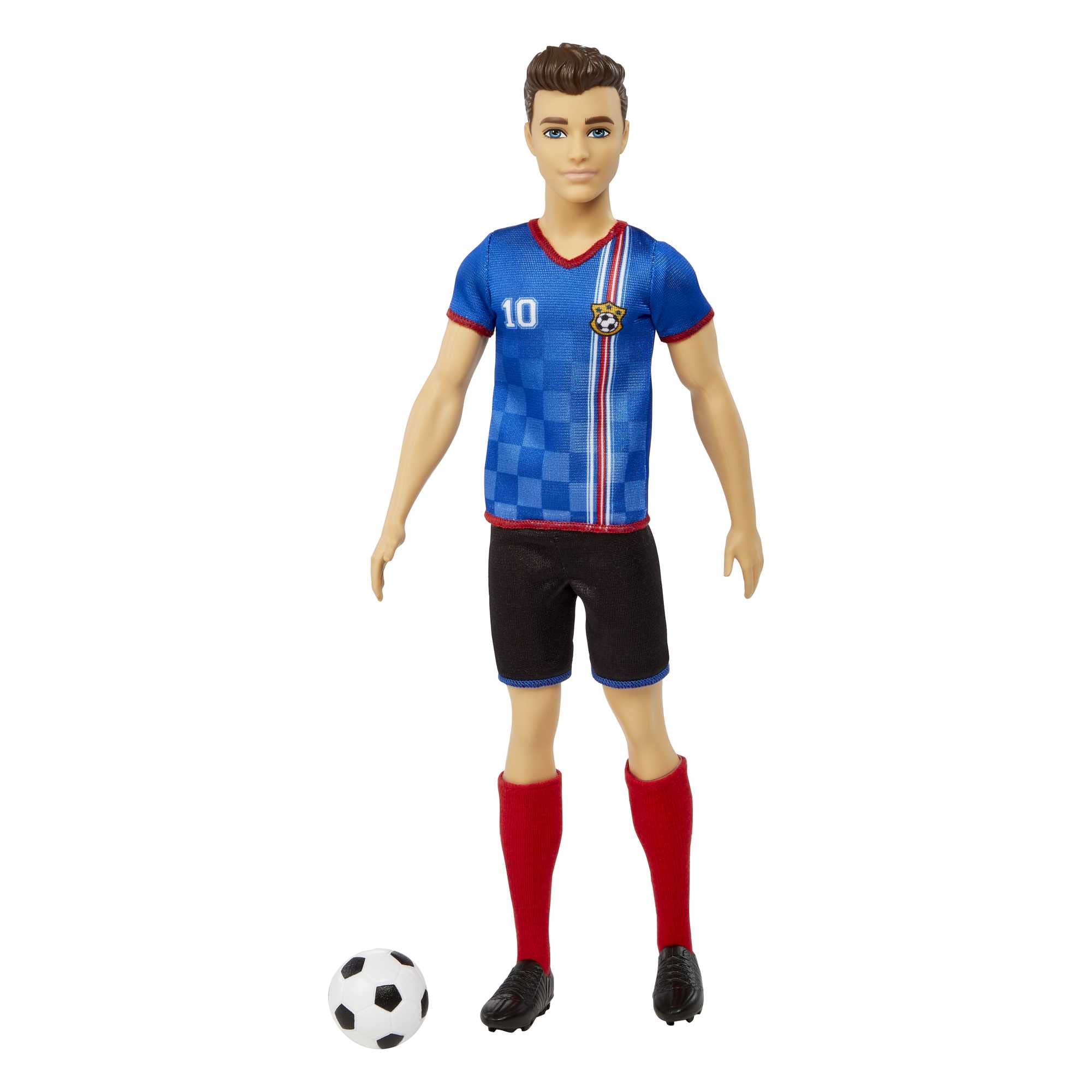 Foto 6 pulgar | Muñeca Moderna Barbie Careers Ken, Jugador De Fútbol, Con Accesorios - Venta Internacional.