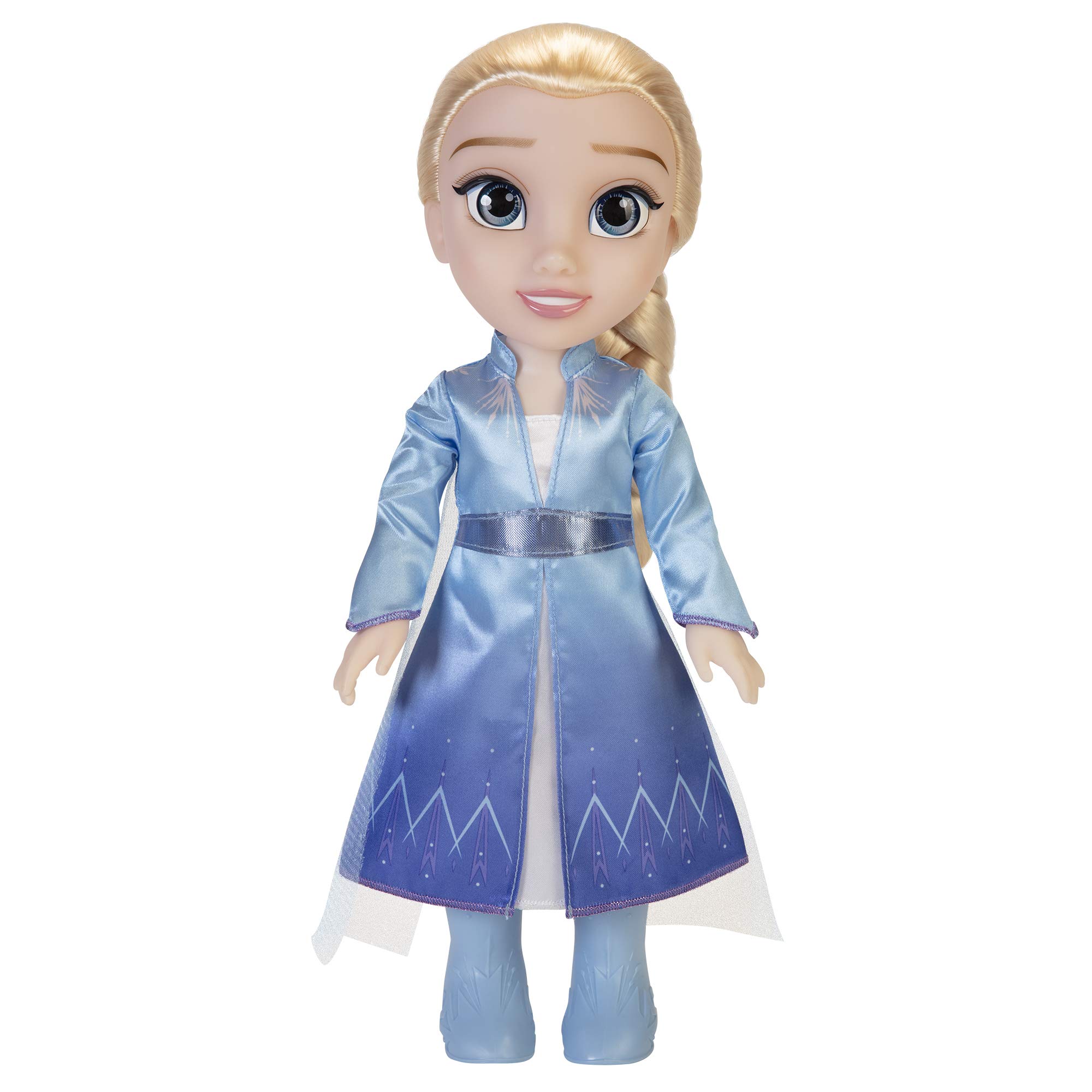 Foto 2 pulgar | Muñeca Frozen Disney 2 Elsa Travel De 35 Cm De Altura Con Vestido Y Zapatos - Venta Internacional.