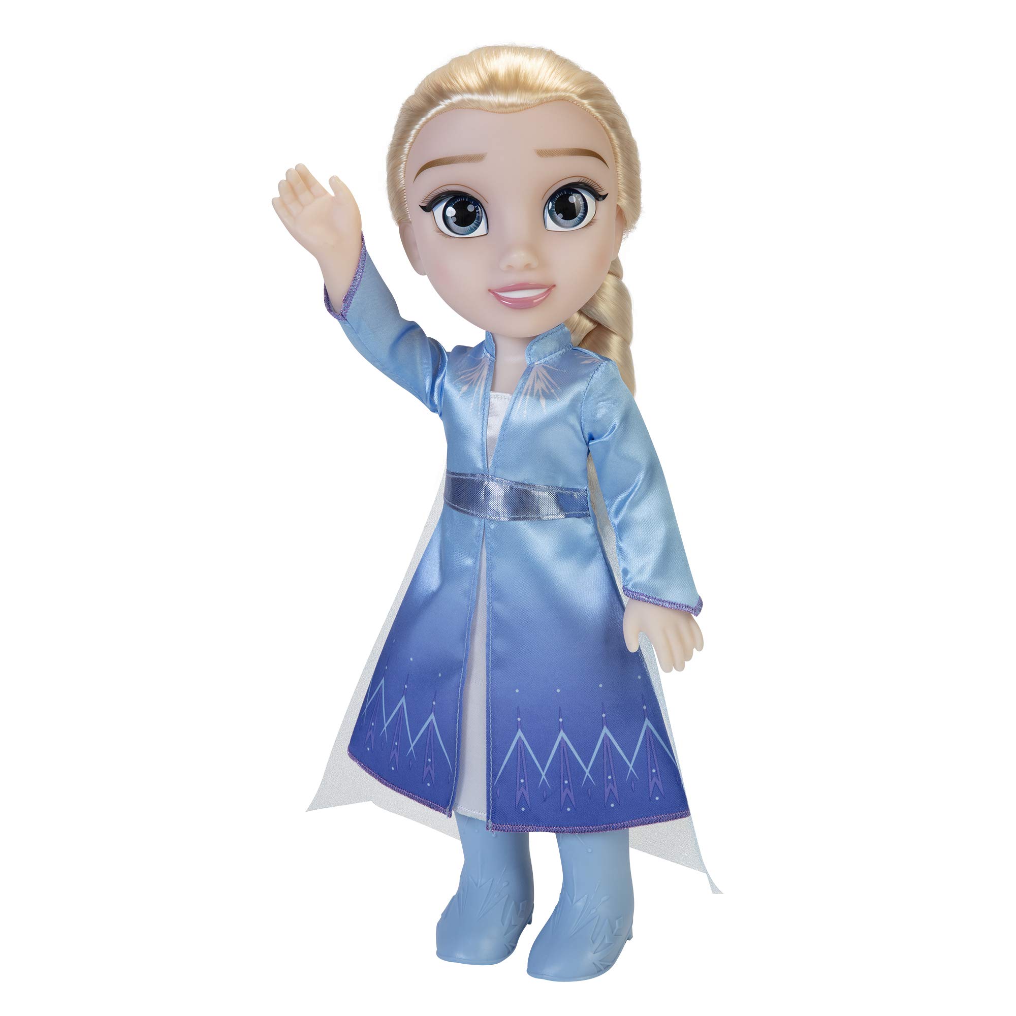 Foto 4 pulgar | Muñeca Frozen Disney 2 Elsa Travel De 35 Cm De Altura Con Vestido Y Zapatos - Venta Internacional.