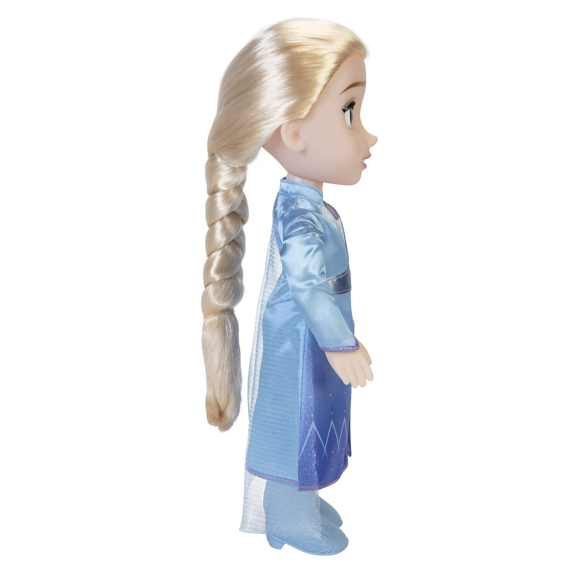 Foto 5 pulgar | Muñeca Frozen Disney 2 Elsa Travel De 35 Cm De Altura Con Vestido Y Zapatos - Venta Internacional.