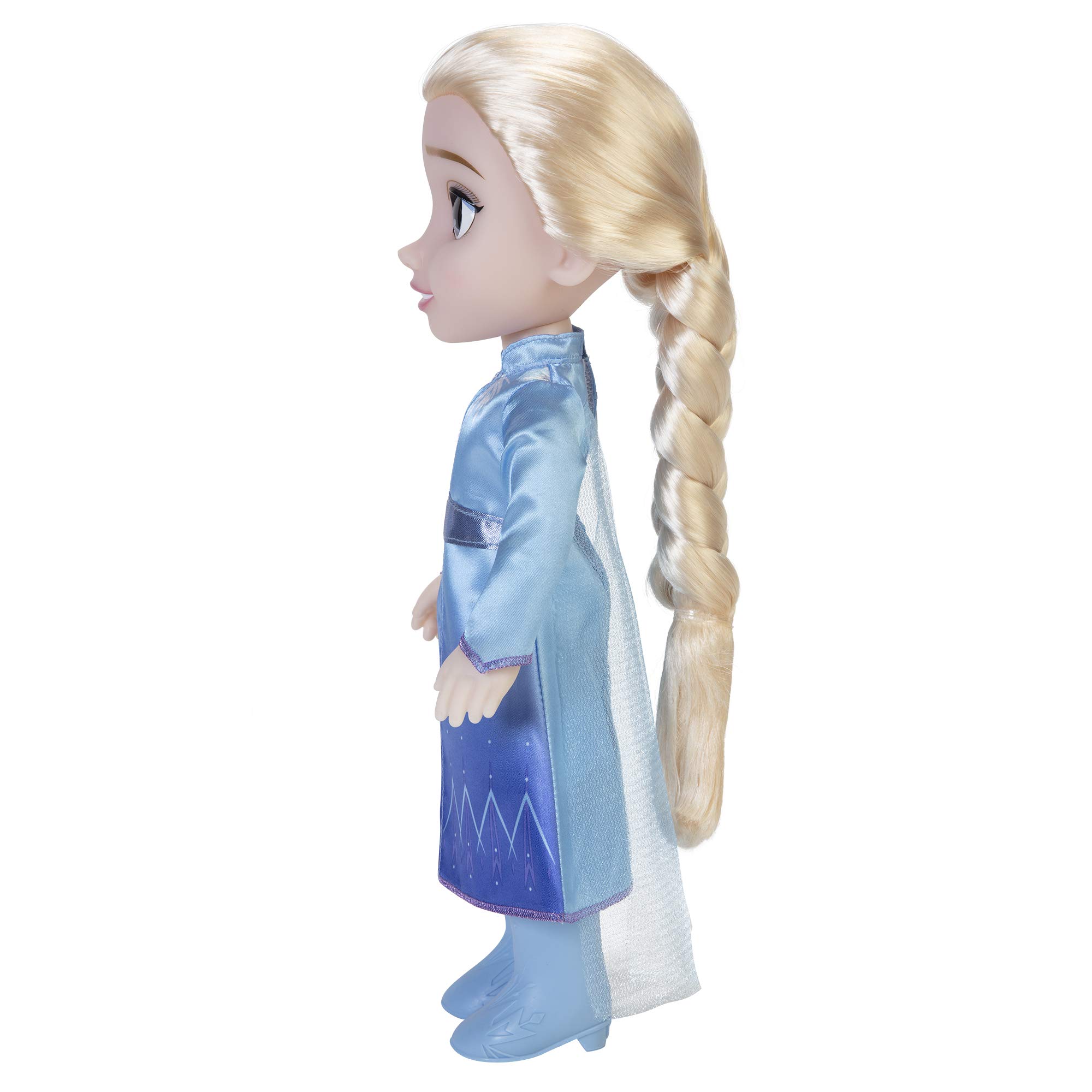 Foto 6 pulgar | Muñeca Frozen Disney 2 Elsa Travel De 35 Cm De Altura Con Vestido Y Zapatos - Venta Internacional.