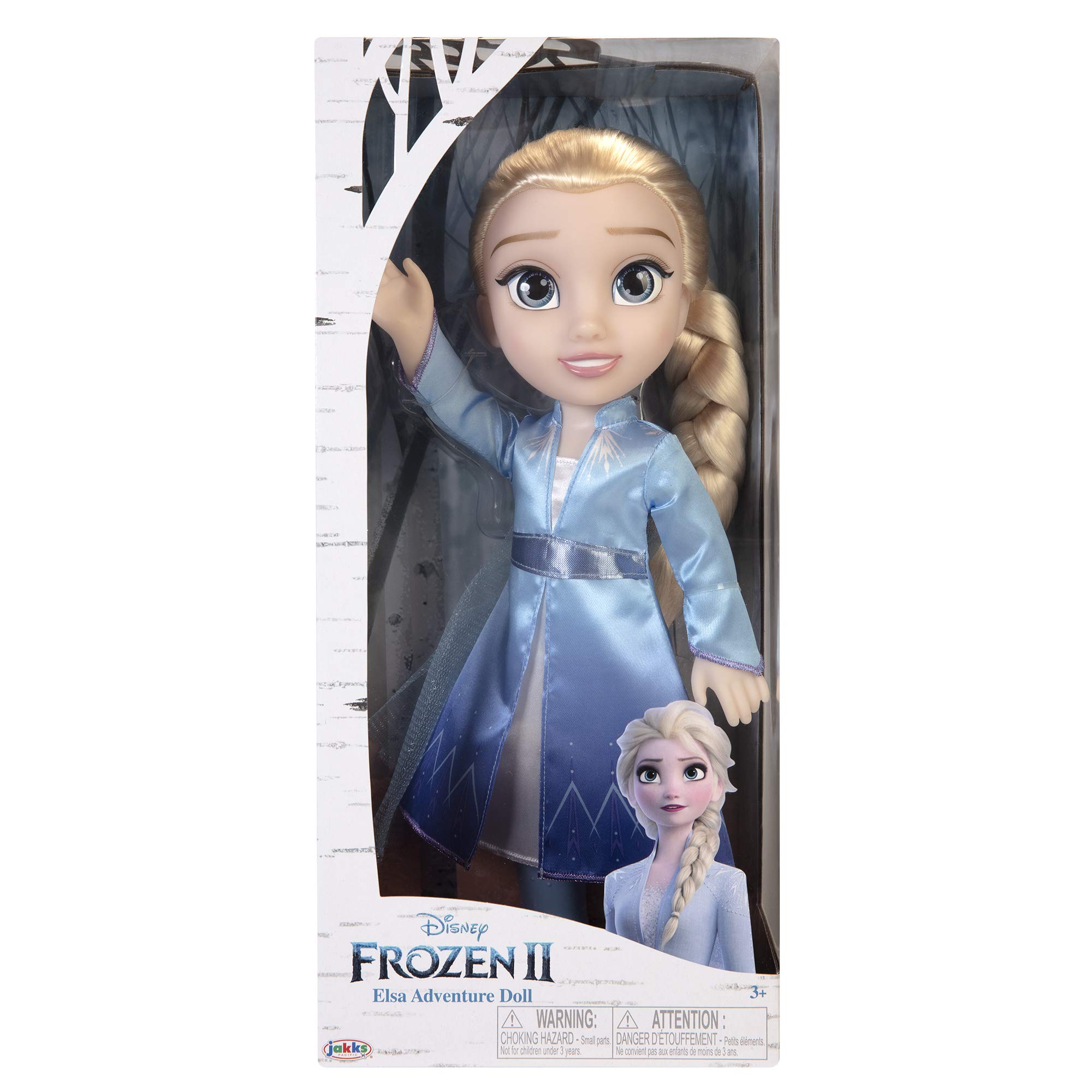 Foto 8 pulgar | Muñeca Frozen Disney 2 Elsa Travel De 35 Cm De Altura Con Vestido Y Zapatos - Venta Internacional.