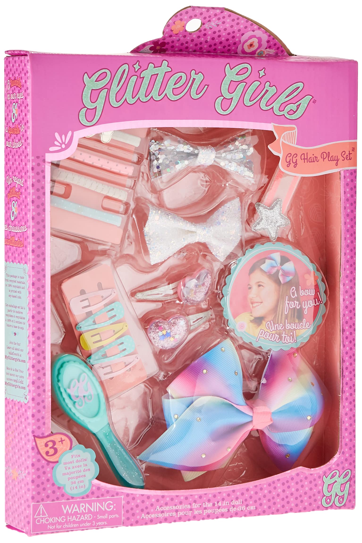 Foto 5 pulgar | Set De Peinado Hair Play Glitter Girls Gg Para Muñecas De 14 Pulgadas - Venta Internacional.