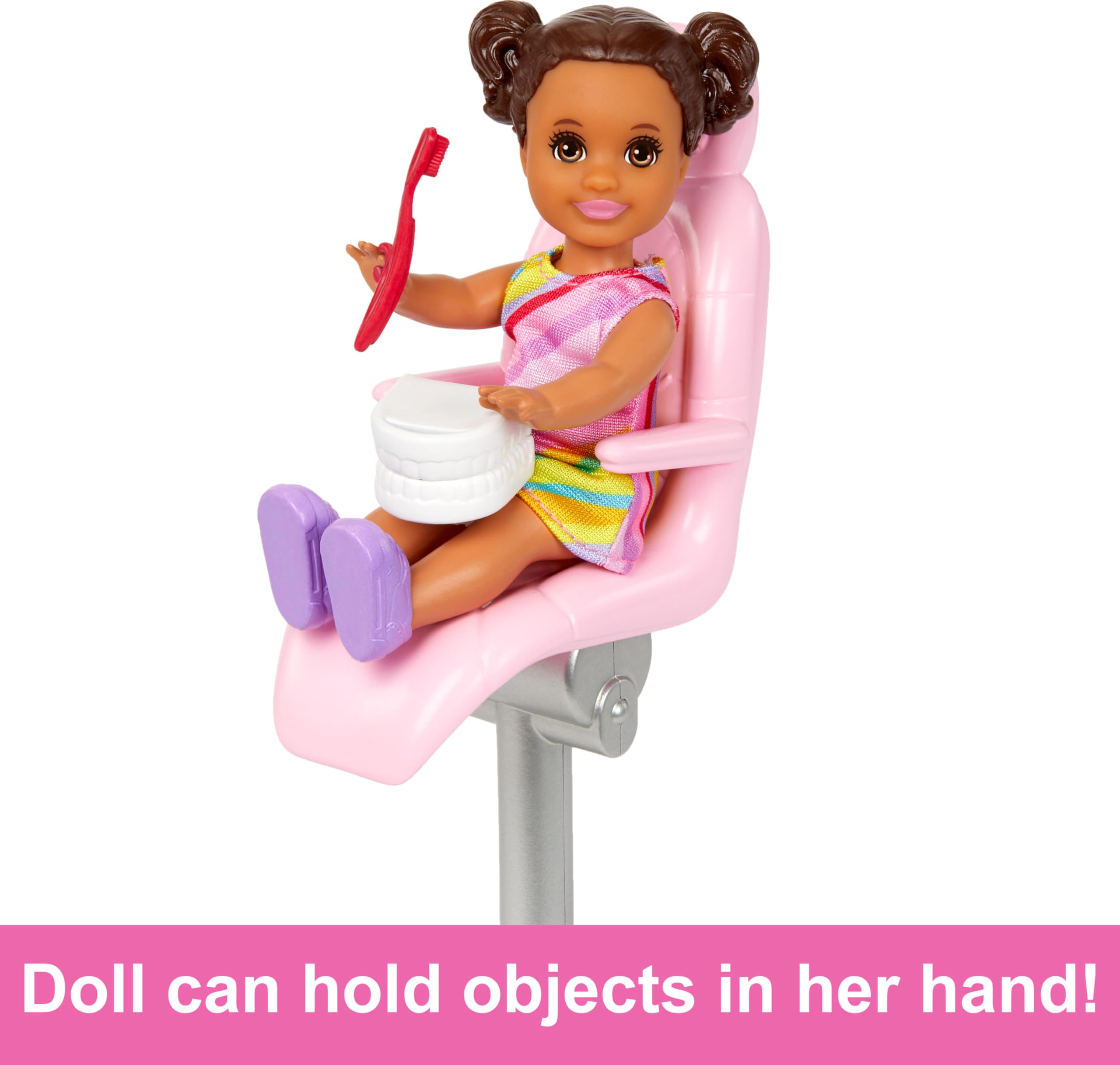 Foto 5 pulgar | Playset Barbie Careers Teacher Con Muñeca Morena Y Muebles - Venta Internacional.