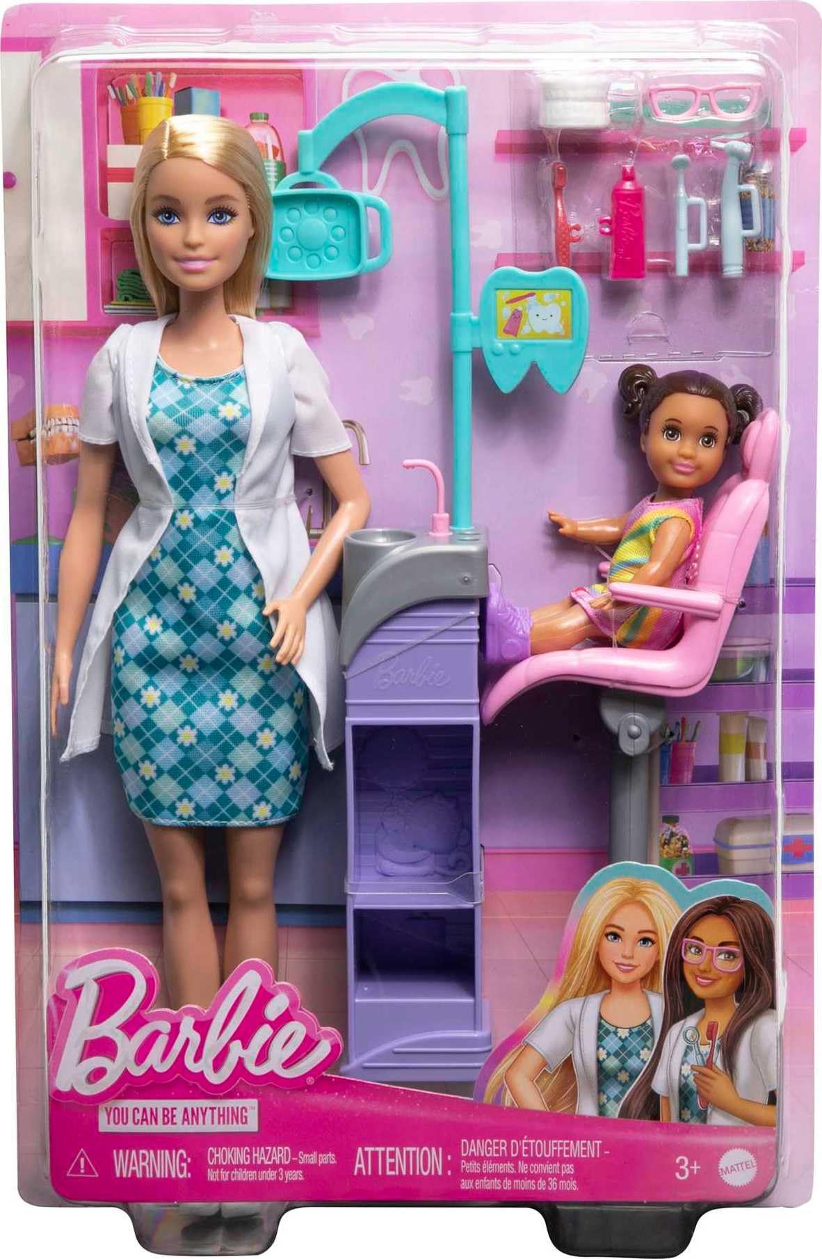 Foto 7 pulgar | Playset Barbie Careers Teacher Con Muñeca Morena Y Muebles - Venta Internacional.