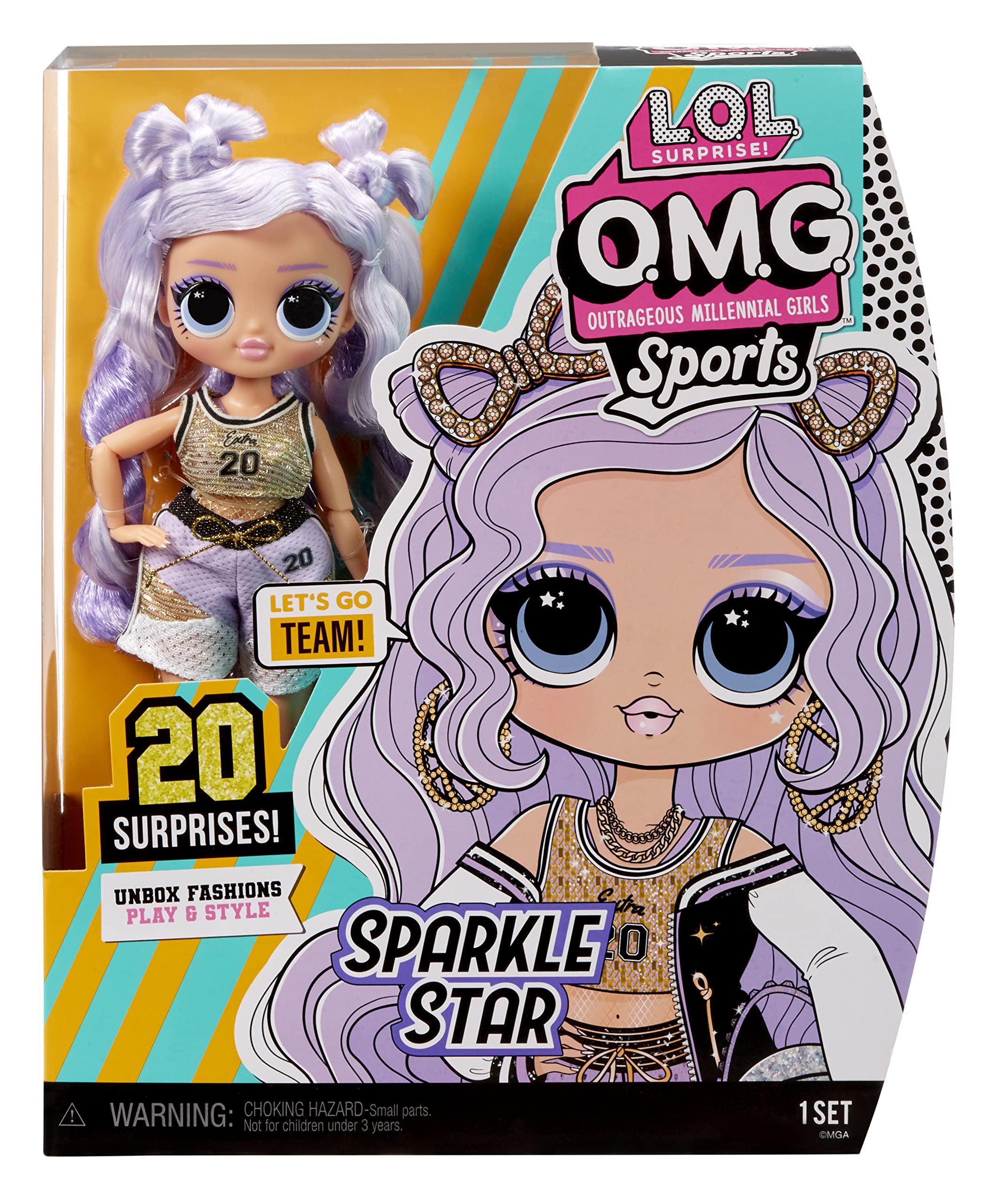 Foto 6 | Muñeca De Moda L.o.l. ¡sorpresa! ¡dios Mío, Sparkle Star Con 20 Sorpresas - Venta Internacional.