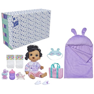 Foto 2 | Pijamas Doll Baby Alive Bunny De 30 Cm Con Saco De Dormir Y Accesorios - Venta Internacional.