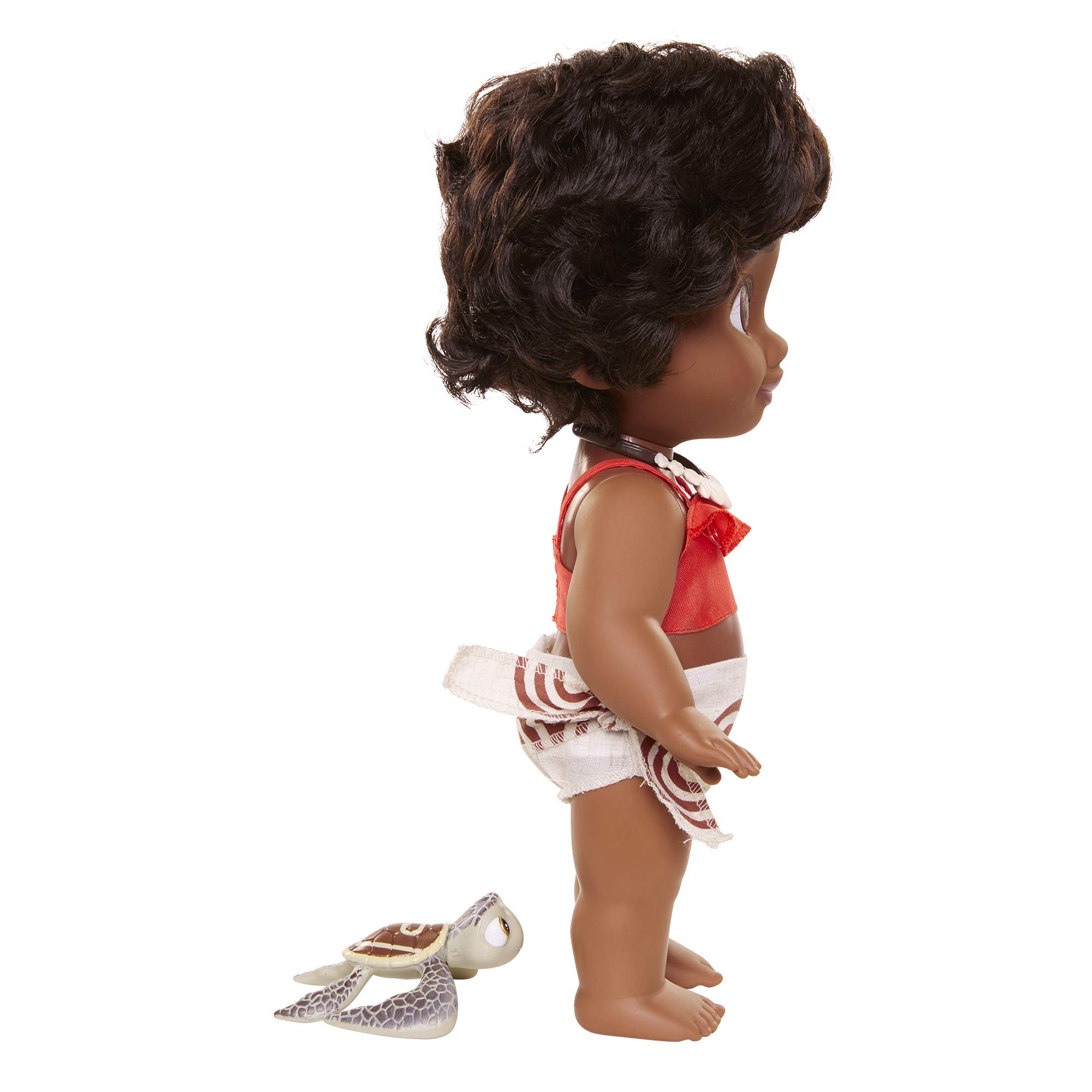 Foto 4 pulgar | Muñeca Disney Moana Young Moana De 30 Cm Con Turtle Bath Time 3+ - Venta Internacional.