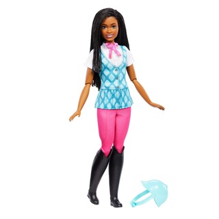 Foto 5 | Muñeca Moderna Barbie Brooklyn Con Traje De Equitación Y Casco - Venta Internacional.