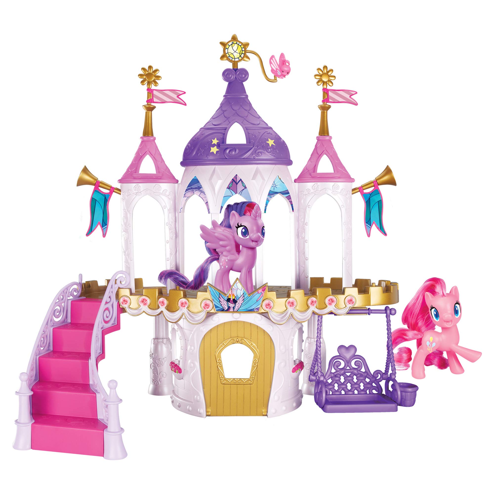 Foto 2 pulgar | Set De Juego My Little Pony Friendship Castle Con Twilight Y Pinkie - Venta Internacional.