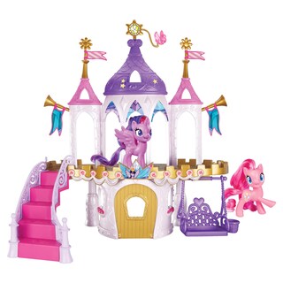 Foto 1 | Set De Juego My Little Pony Friendship Castle Con Twilight Y Pinkie - Venta Internacional.