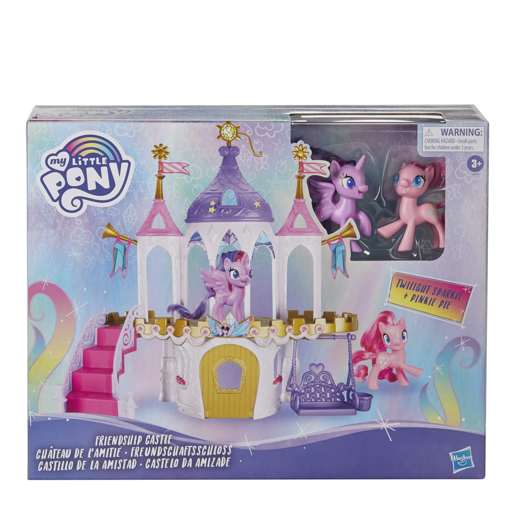 Foto 3 pulgar | Set De Juego My Little Pony Friendship Castle Con Twilight Y Pinkie - Venta Internacional.