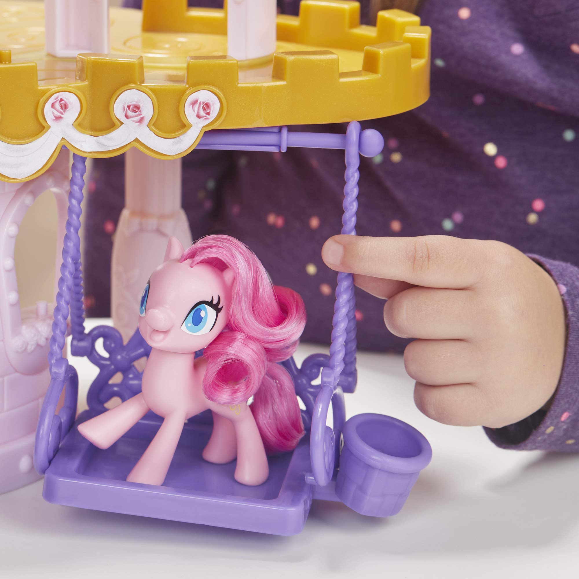 Foto 7 pulgar | Set De Juego My Little Pony Friendship Castle Con Twilight Y Pinkie - Venta Internacional.