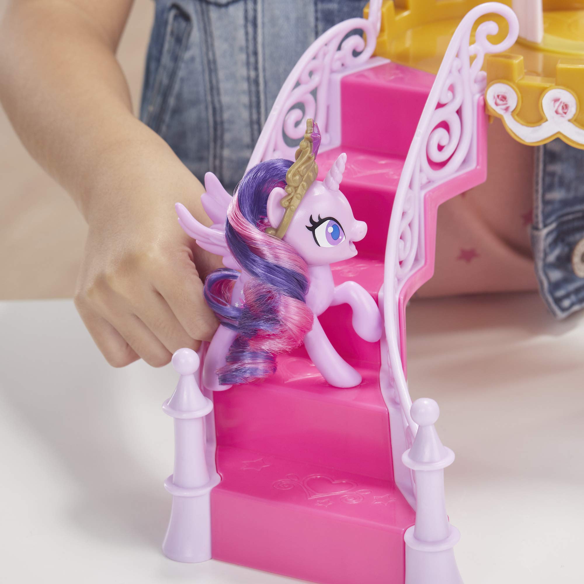 Foto 8 pulgar | Set De Juego My Little Pony Friendship Castle Con Twilight Y Pinkie - Venta Internacional.