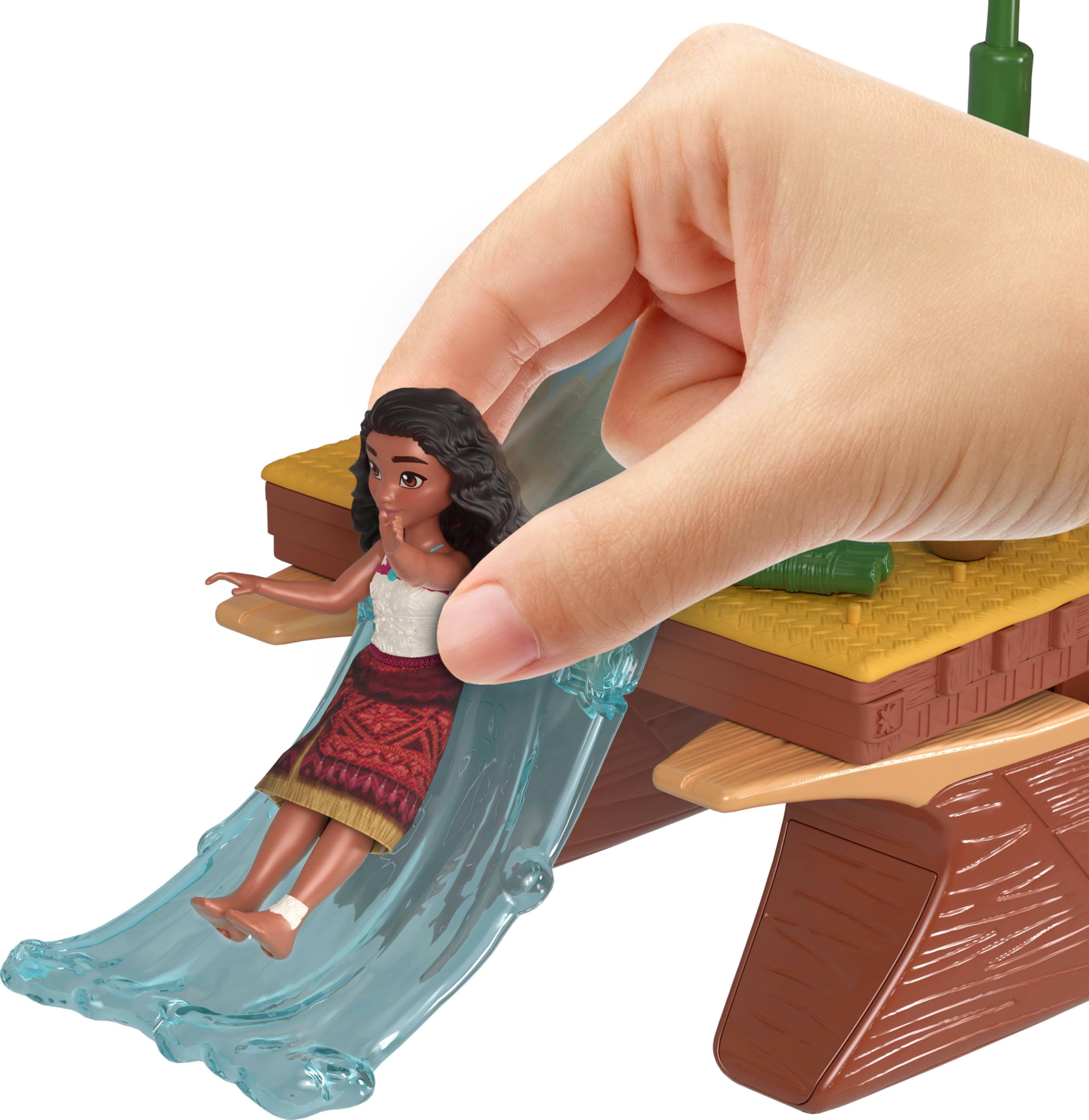 Foto 6 pulgar | Canoa Playset Mattel Disney Moana's Adventure Con Muñeca Y Accesorio - Venta Internacional.