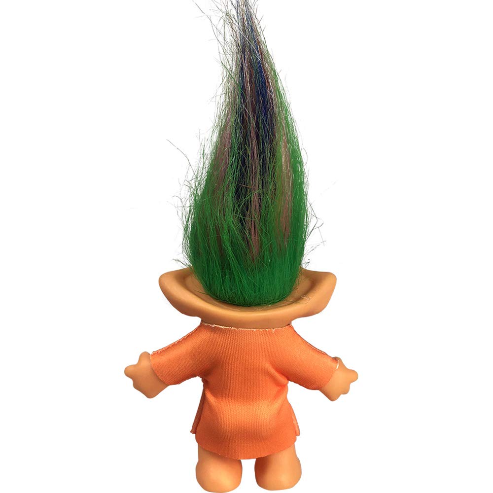 Foto 2 | Muñecas Troll Yintlilocn Vintage Cromáticas De 19 Cm Con Pelo Colorido - Venta Internacional.