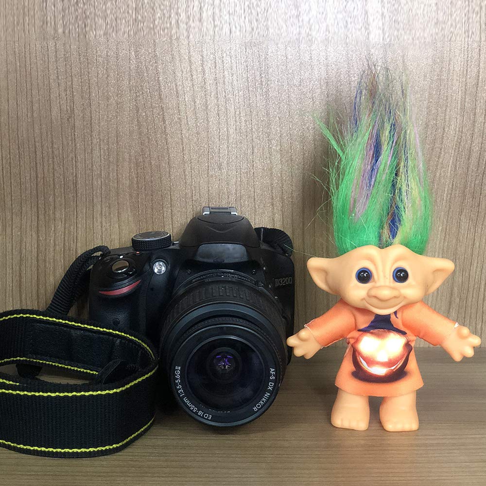 Foto 3 | Muñecas Troll Yintlilocn Vintage Cromáticas De 19 Cm Con Pelo Colorido - Venta Internacional.