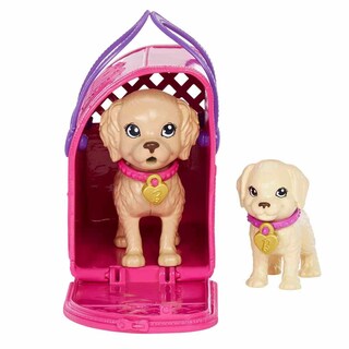 Foto 4 | Juego De Muñecas Y Accesorios Para Adopción De Cachorros De Barbie De Juguete Con 2 Mascotas - Venta Internacional.