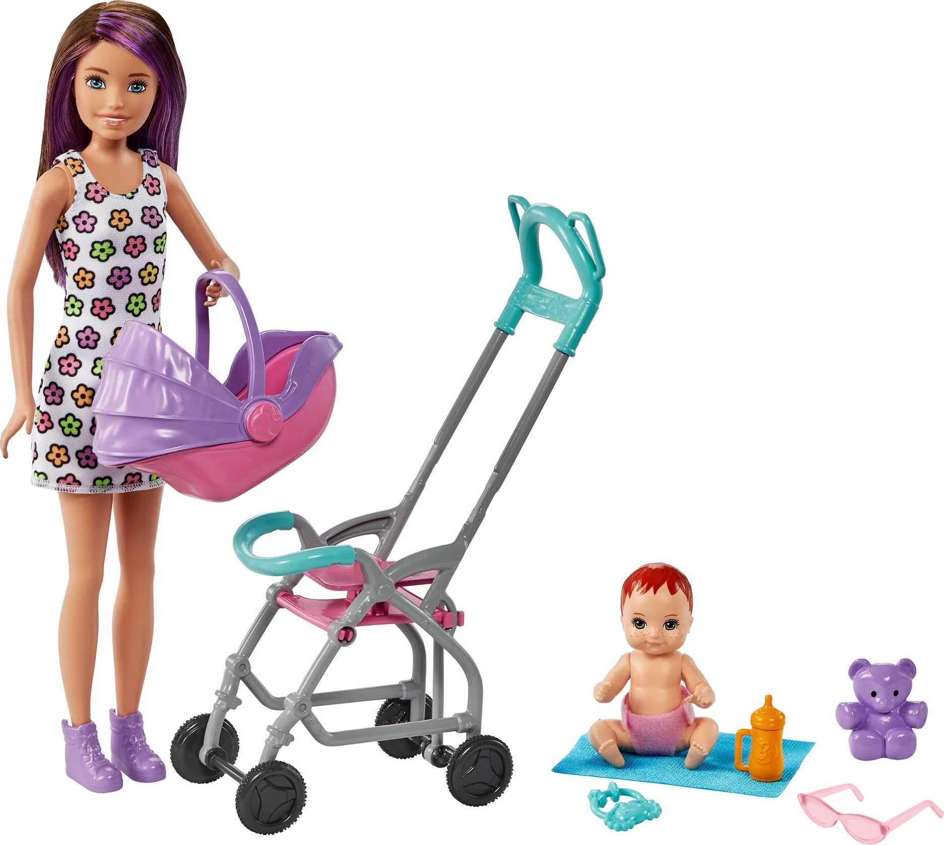 Foto 2 pulgar | Set De Juego Barbie Skipper Babysitters Inc Con Muñeca, Cochecito Y Accesorio - Venta Internacional.