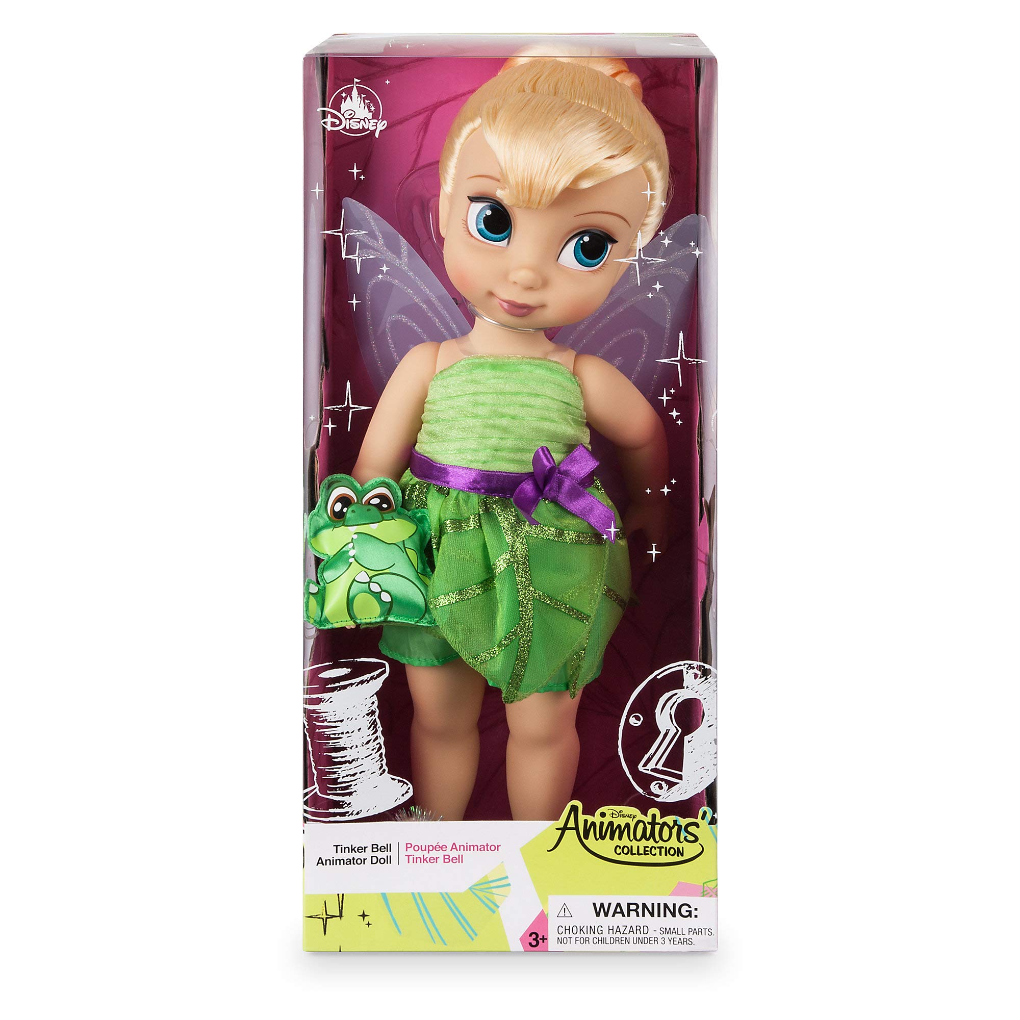 Foto 5 pulgar | Muñeca Tinker Bell De La Colección Disney Animators De 40 Cm Con Accesorios - Venta Internacional.